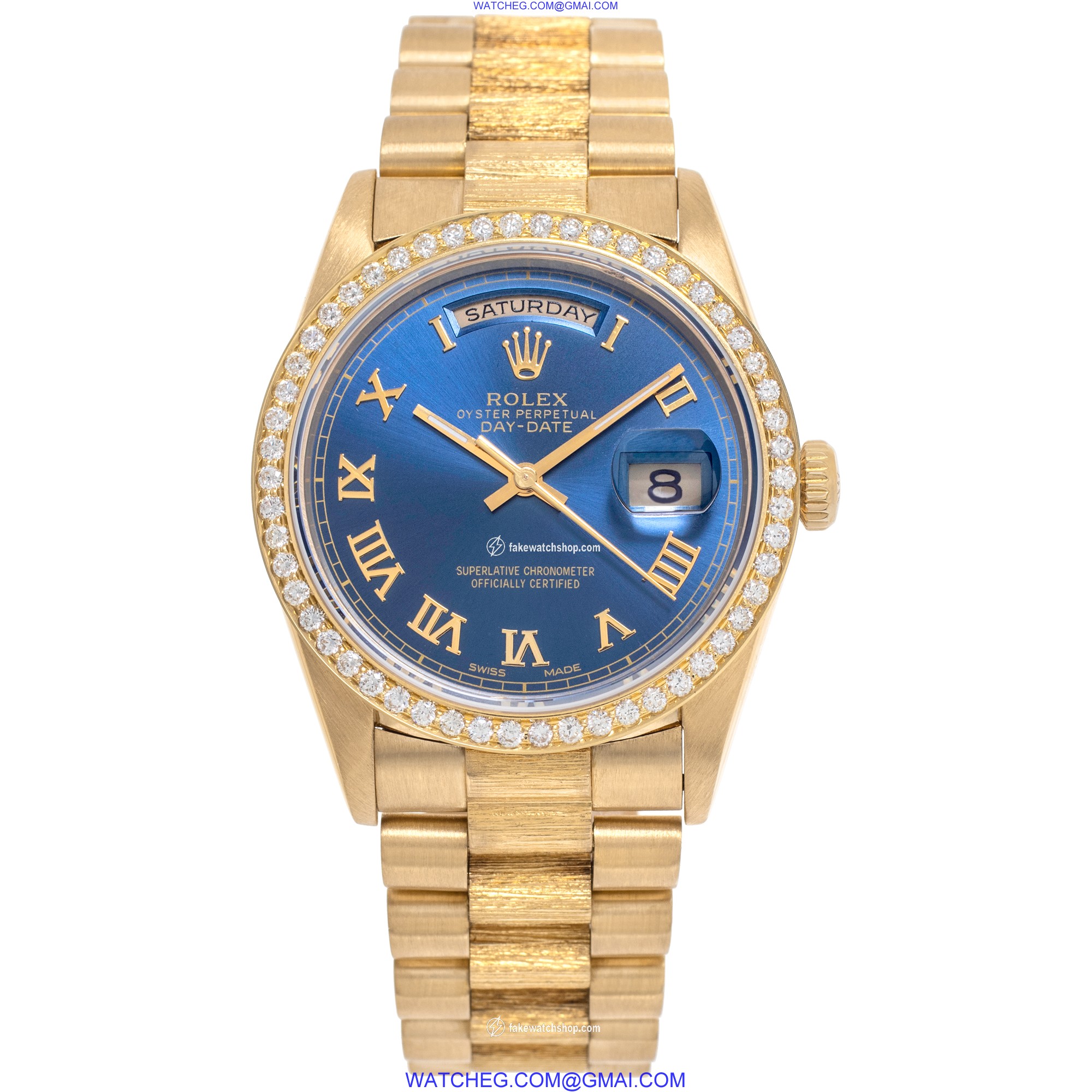 Rolex 18238 Day-Date Automatic Male 18k Yellow Gold 2