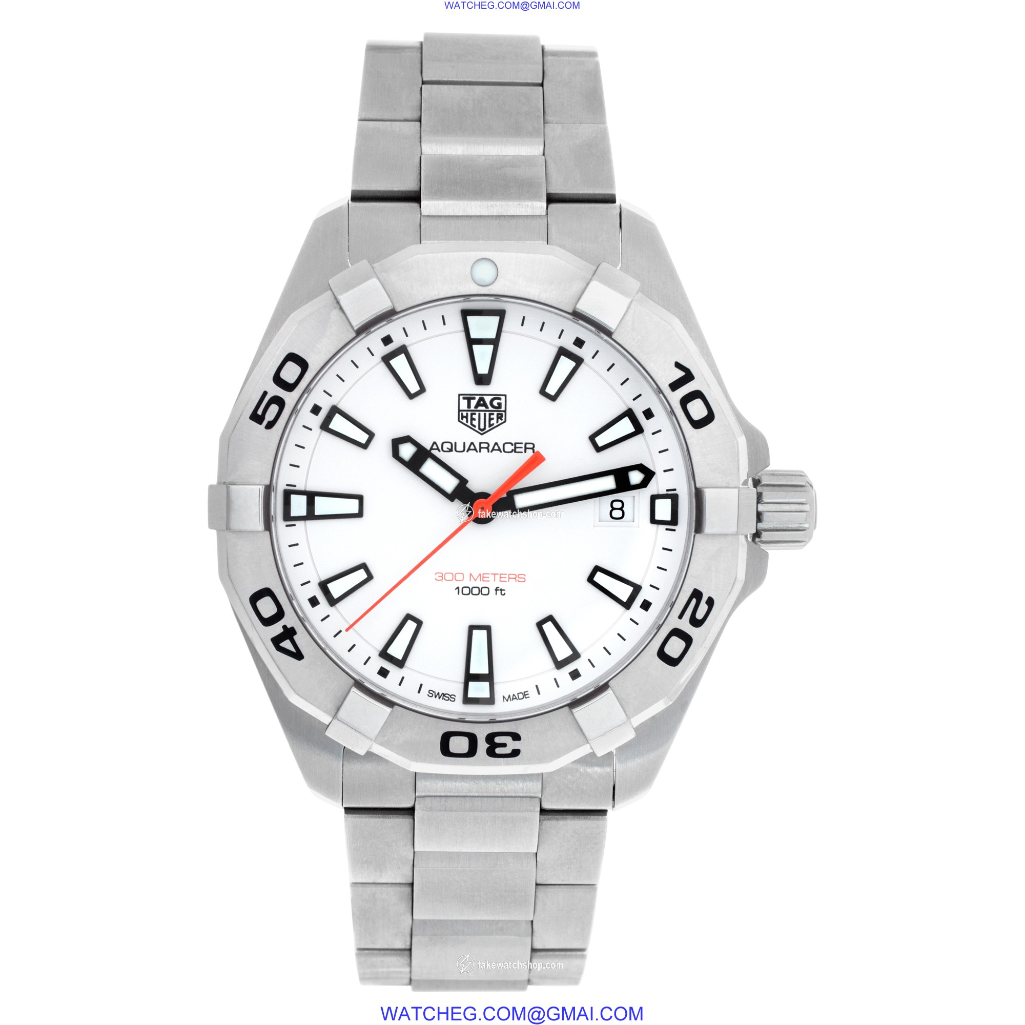 Tag Heuer wbd1111 Aquaracer Quartz Male Stainless Steel 2