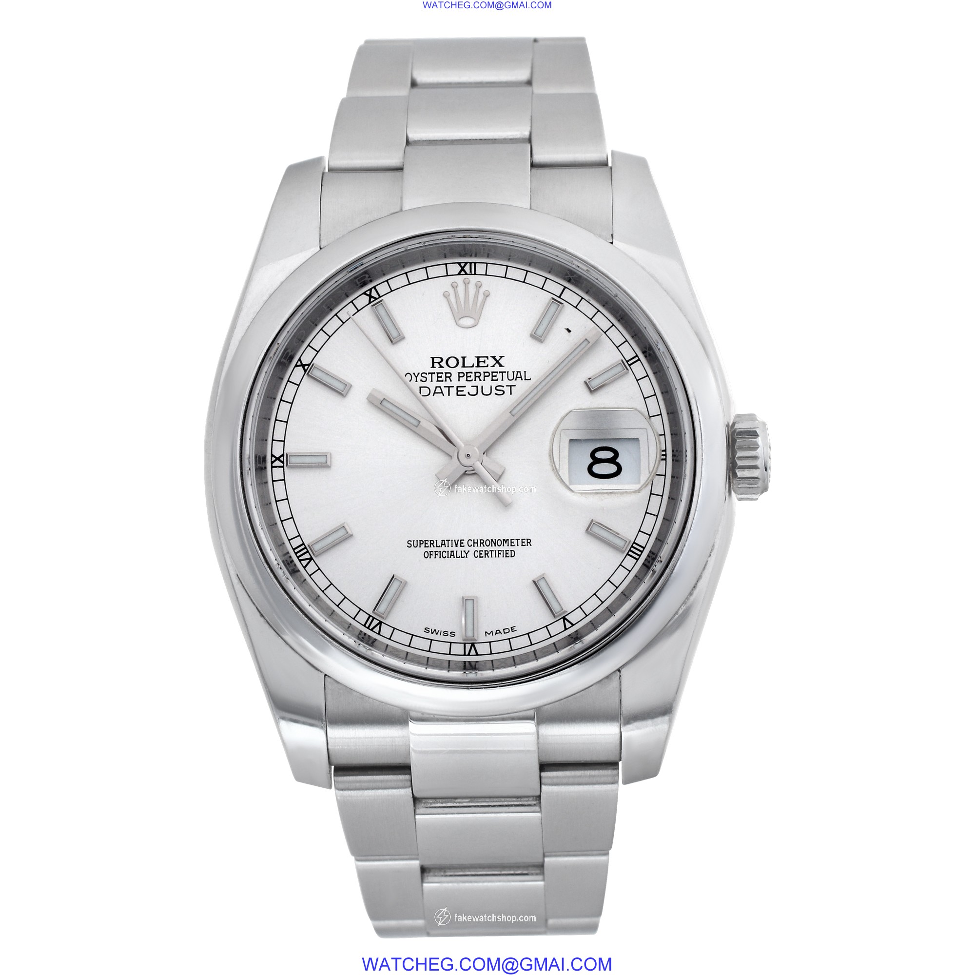 Rolex 116200 Datejust Automatic Unisex Stainless Steel 2
