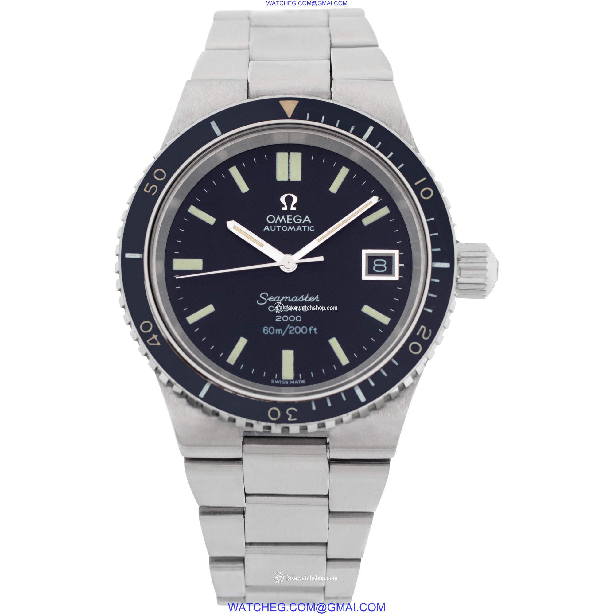 Omega 166137 Seamaster Automatic Male Stainless Steel 2