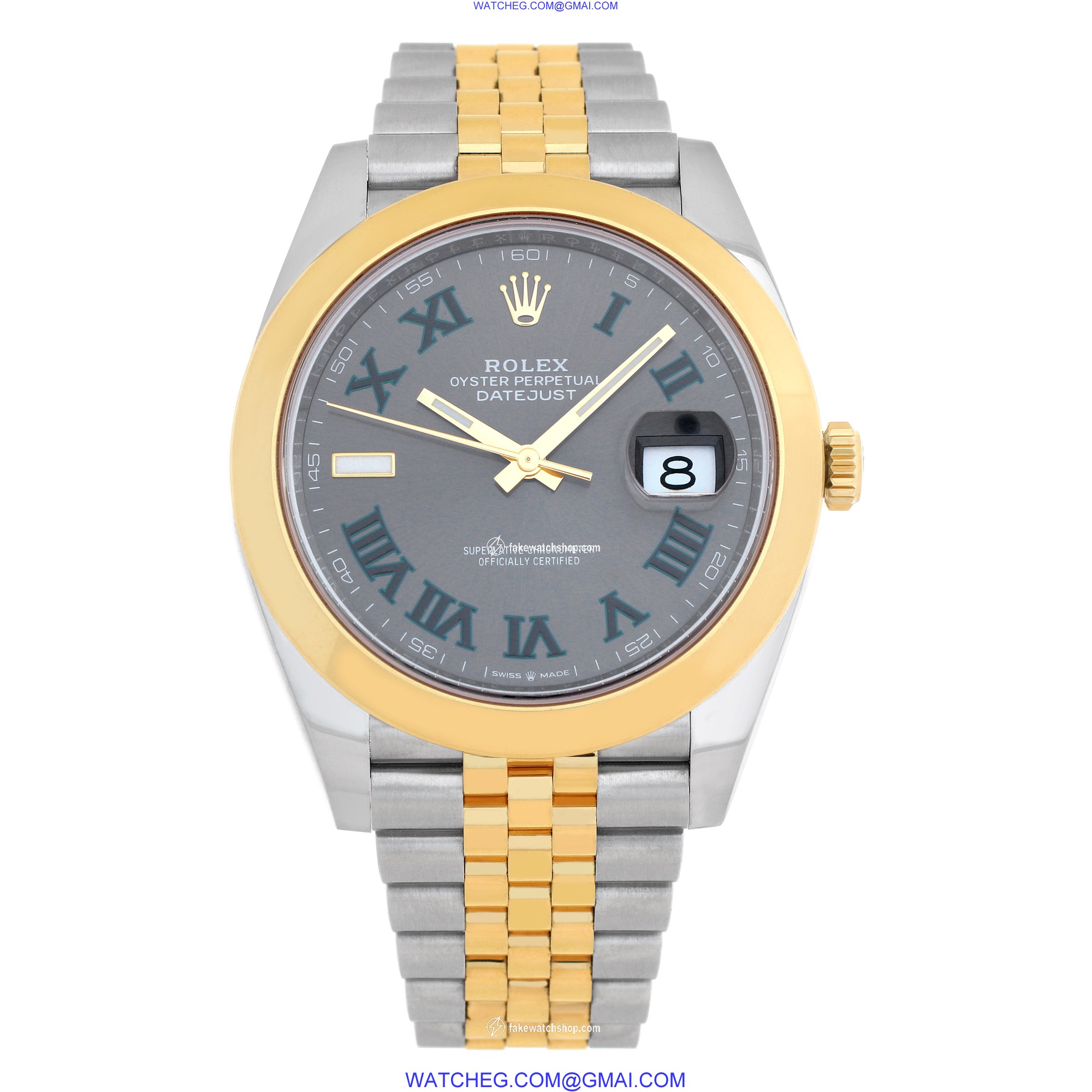 Rolex 126303 Datejust 41 Automatic Unisex 18k gold & Stainless Steel 2