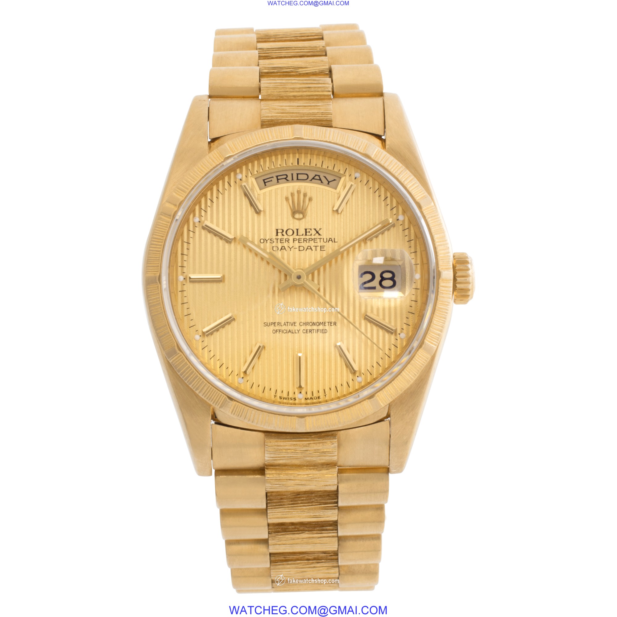 Rolex 18248 Day-Date Automatic Unisex 18k yellow gold 2