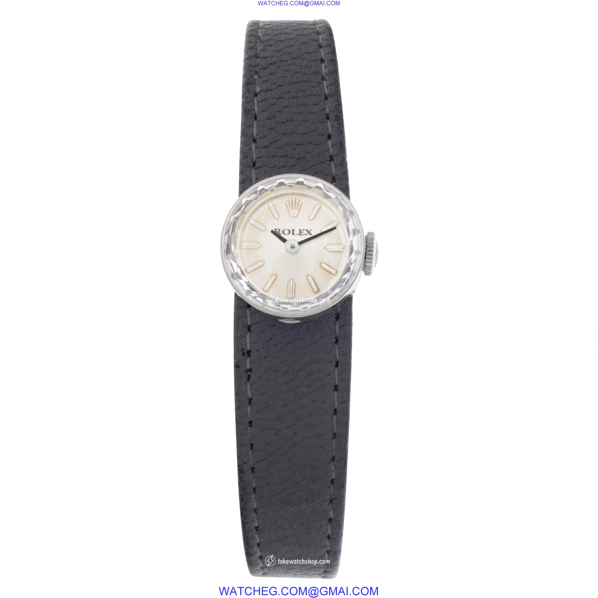 Rolex Rolex 5074 Chameleon Manual Female 14k White Gold 2