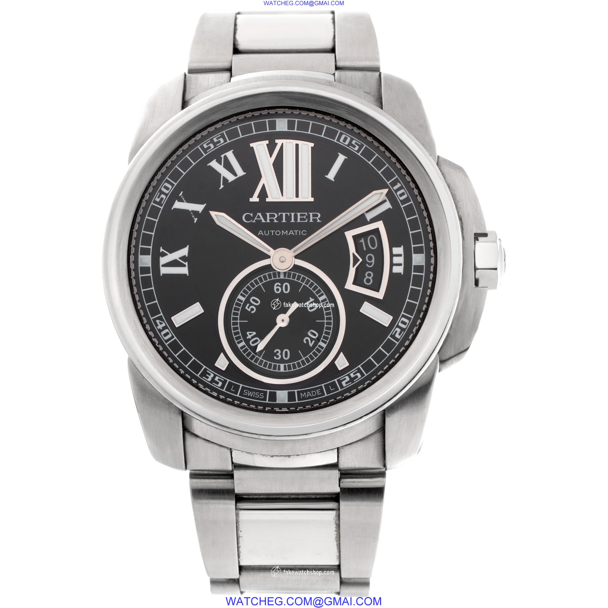 Cartier W7100016 Calibre Automatic Male Stainless Steel 2