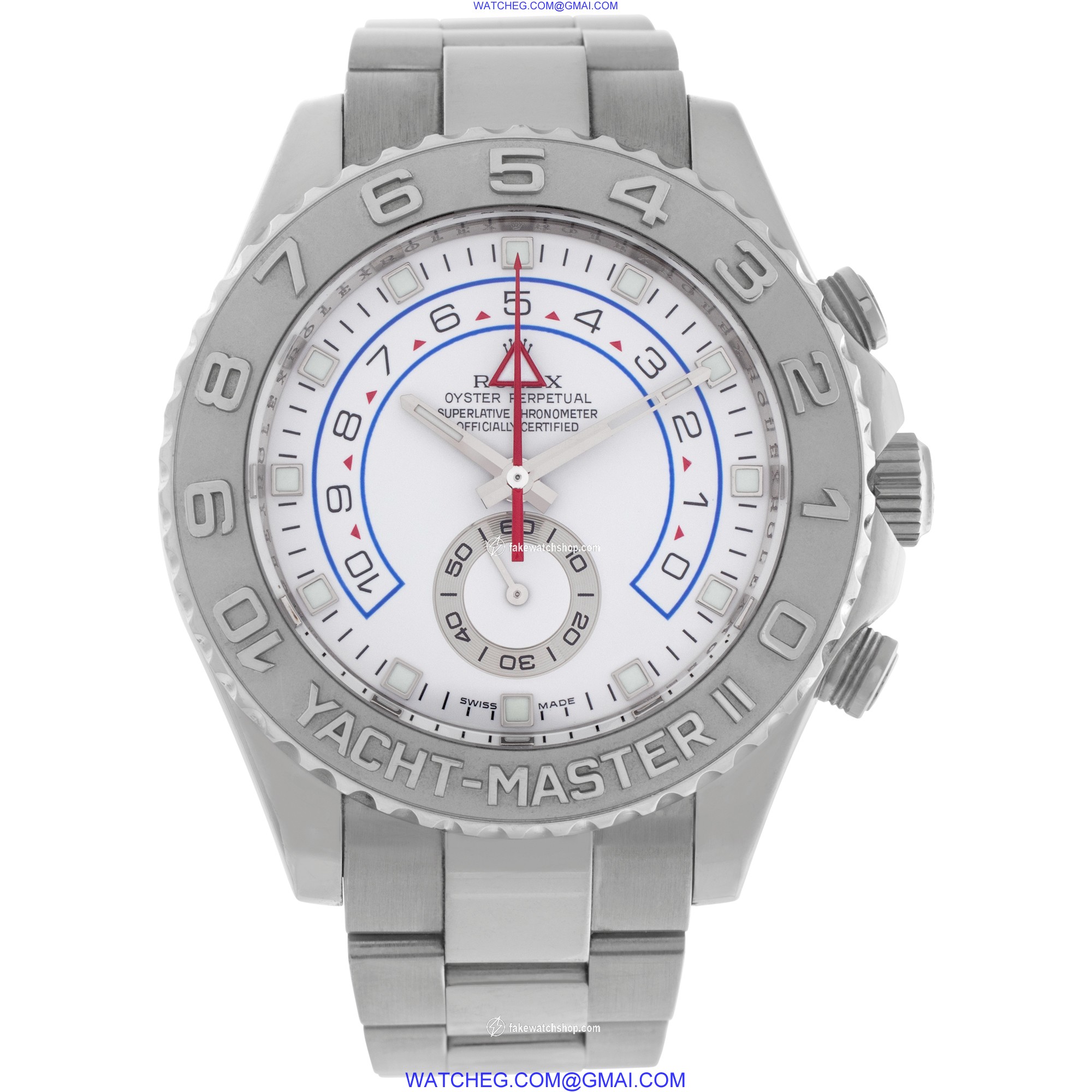 Rolex 116689 Yacht-Master II Automatic Male 18k White Gold 2