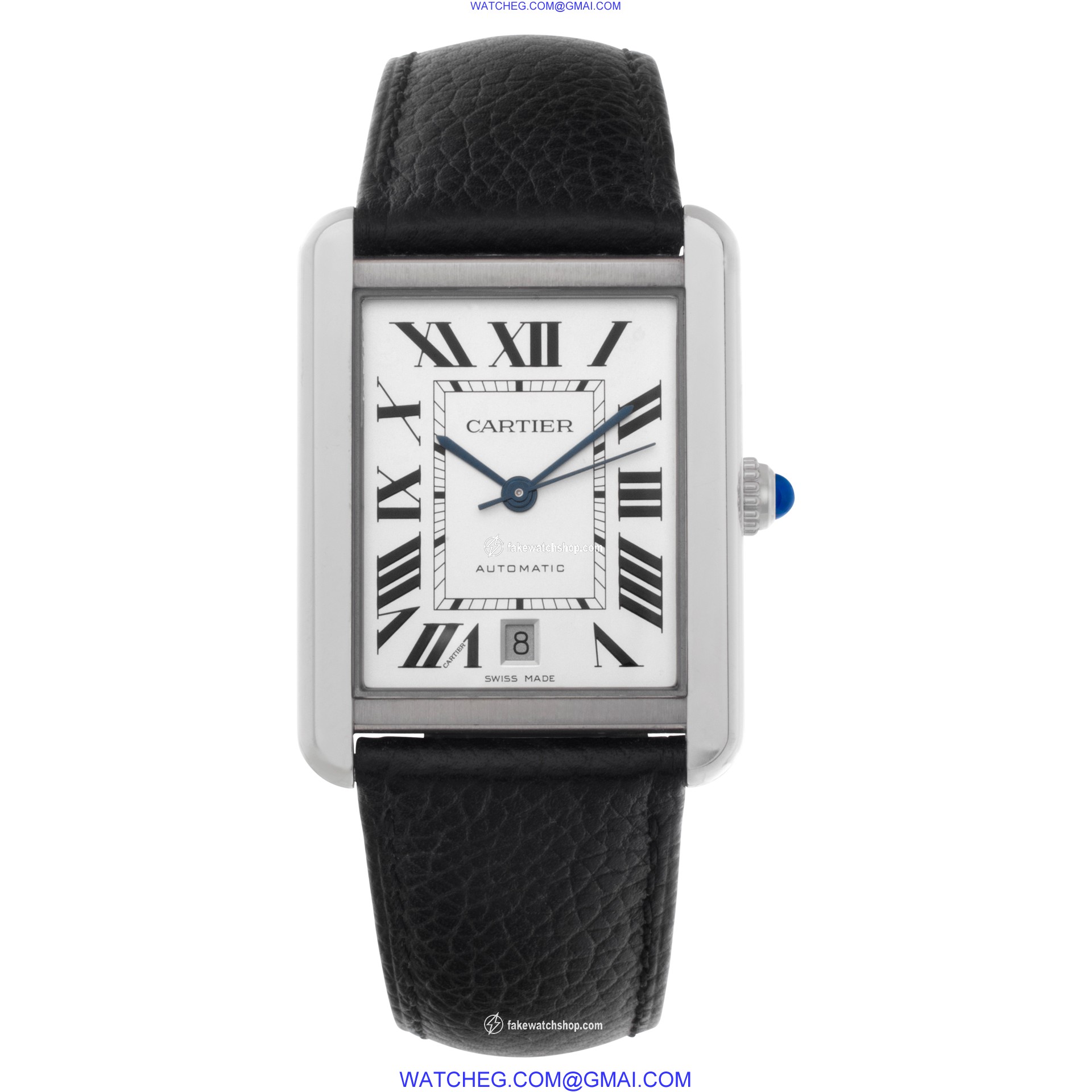 Cartier W5200027 Tank Solo Automatic Male Stainless Steel 2