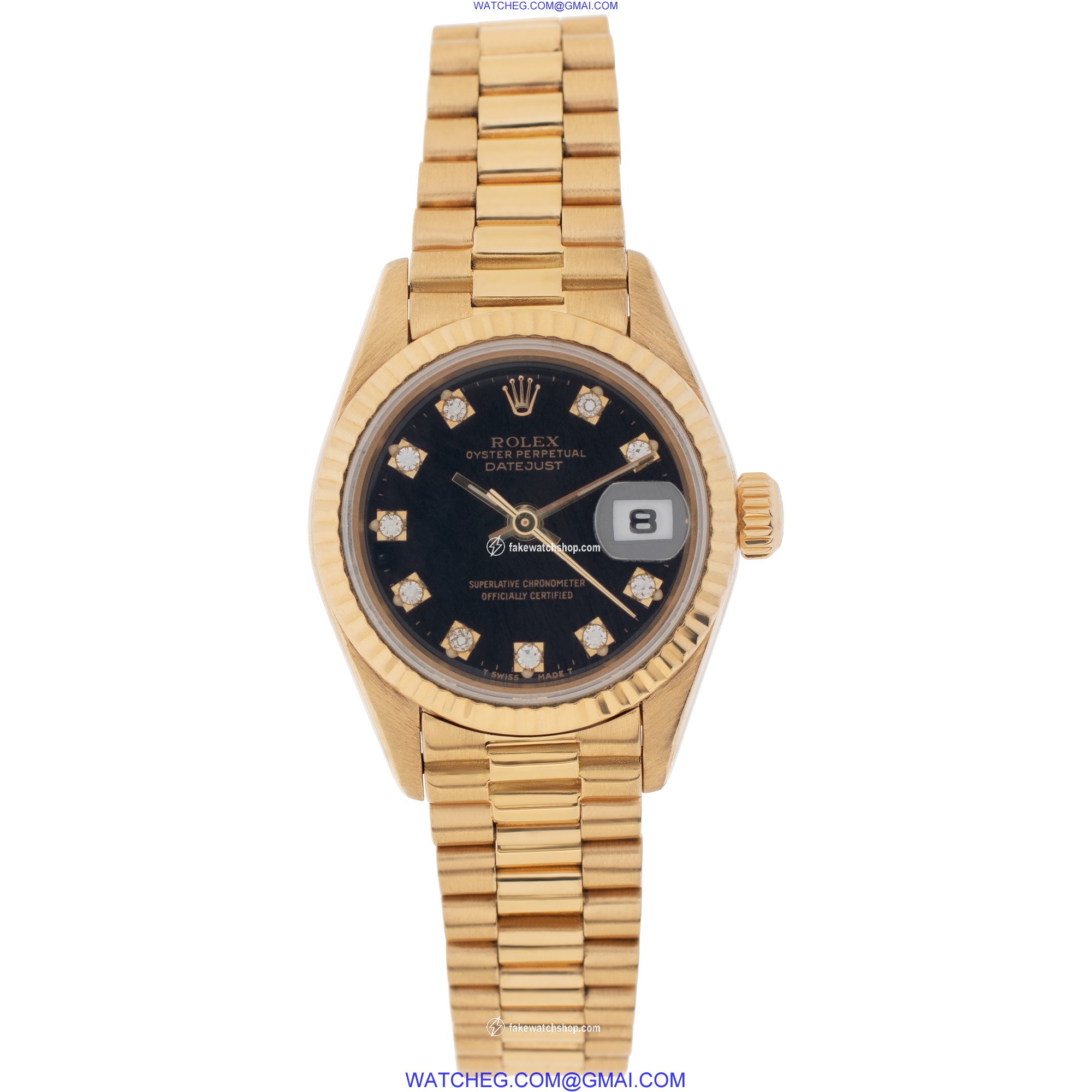 Rolex 79178 Datejust Automatic Female 18k yellow gold 2