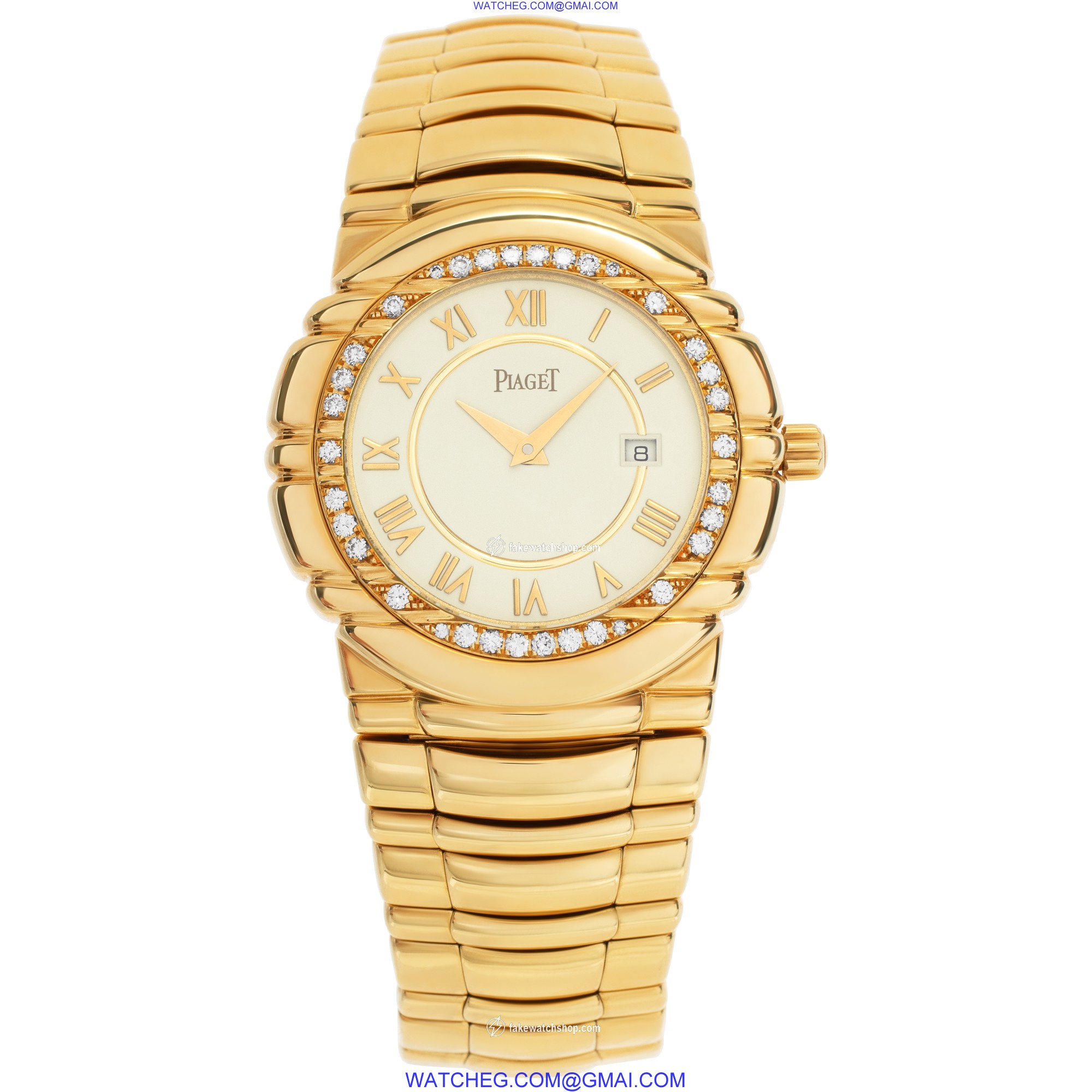Piaget 17043 m 401 D Tanagra Quartz Unisex 18k yellow gold 2