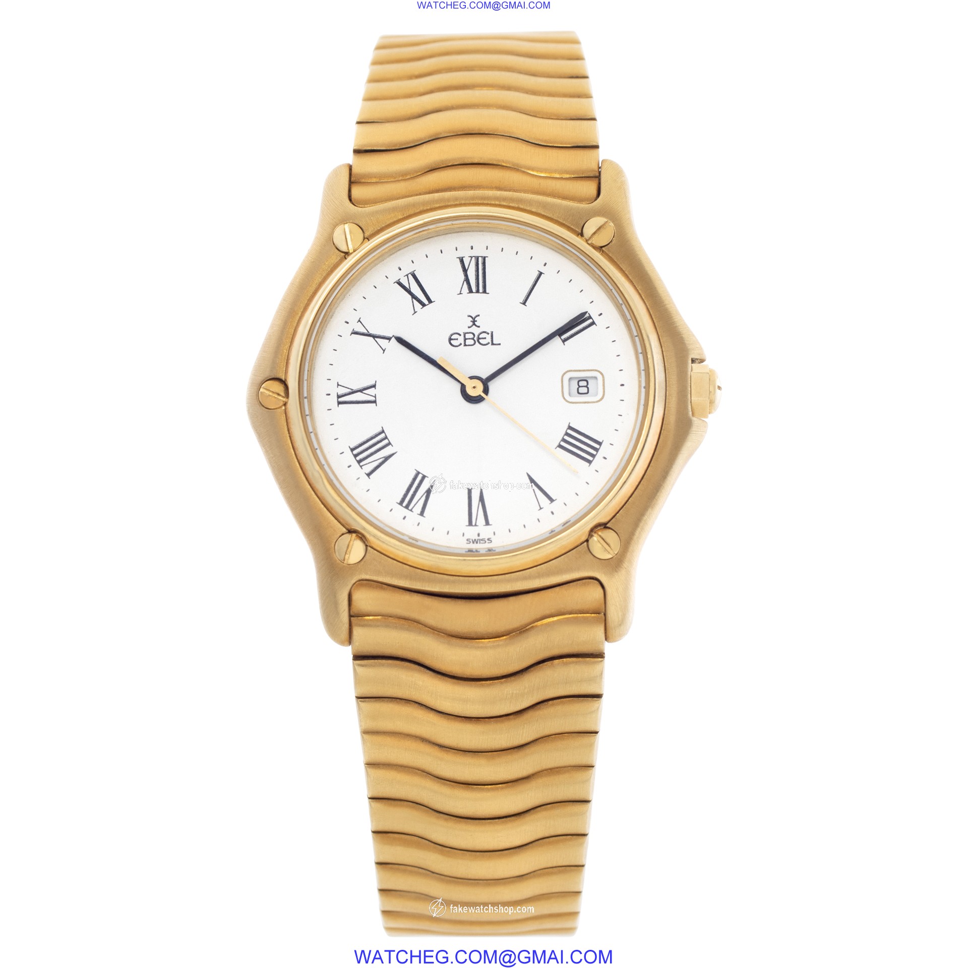 Ebel 883909 Sportwave Quartz Unisex 18k yellow gold 2
