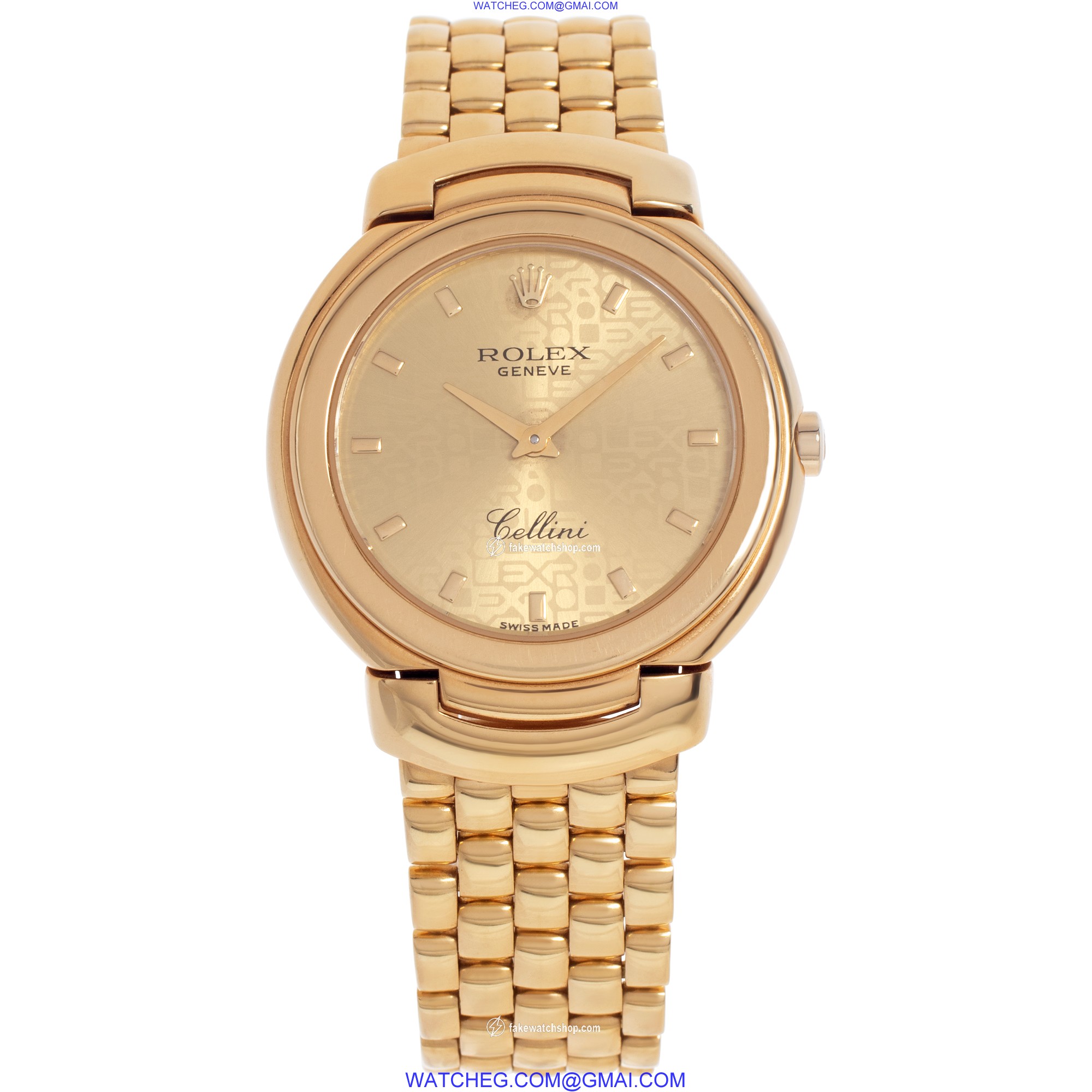 Rolex 6622 Cellini Quartz Unisex 18k yellow gold 2
