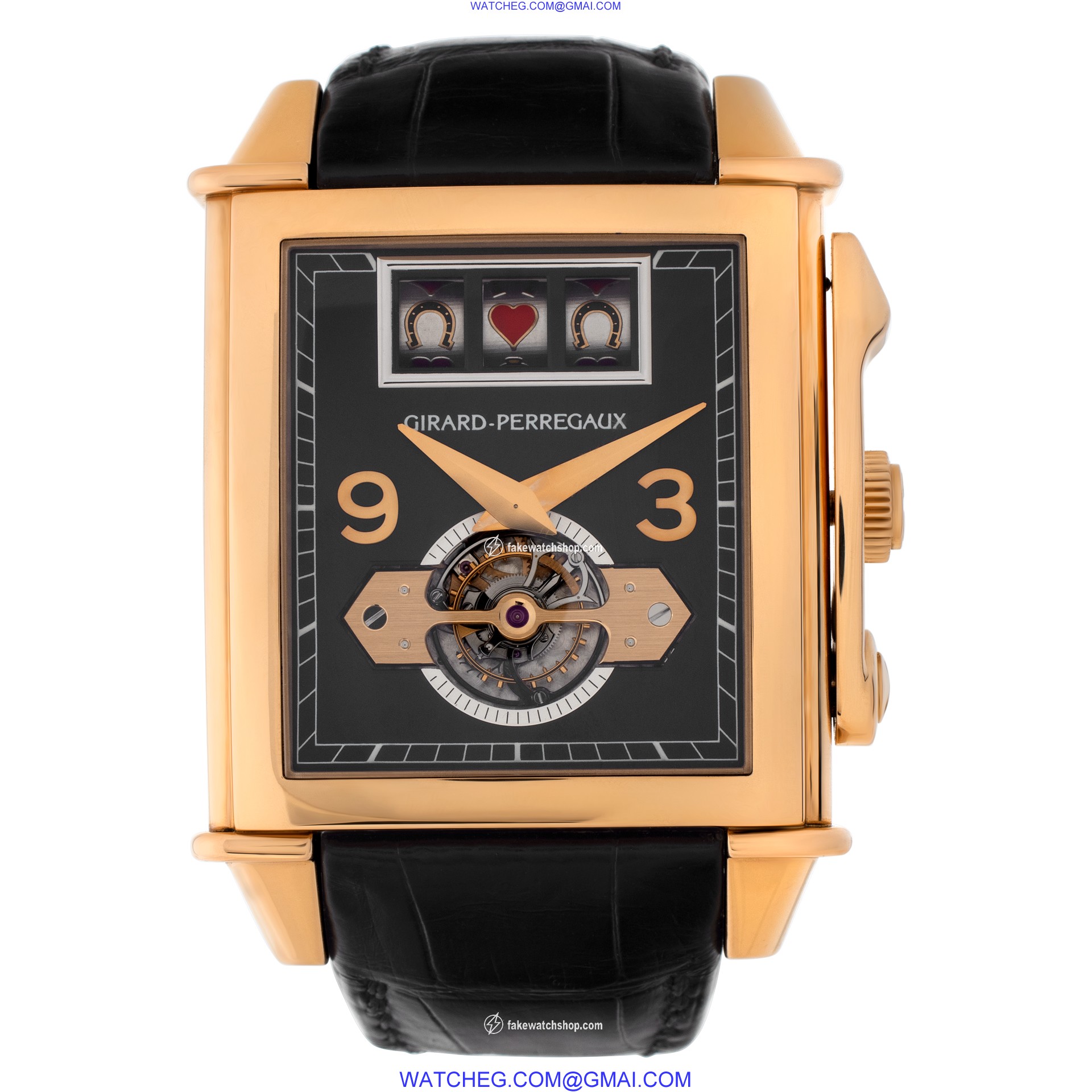 Girard Perregaux 99720-52-651-BAGA Vintage 1945 Manual Male 18k rose gold 2