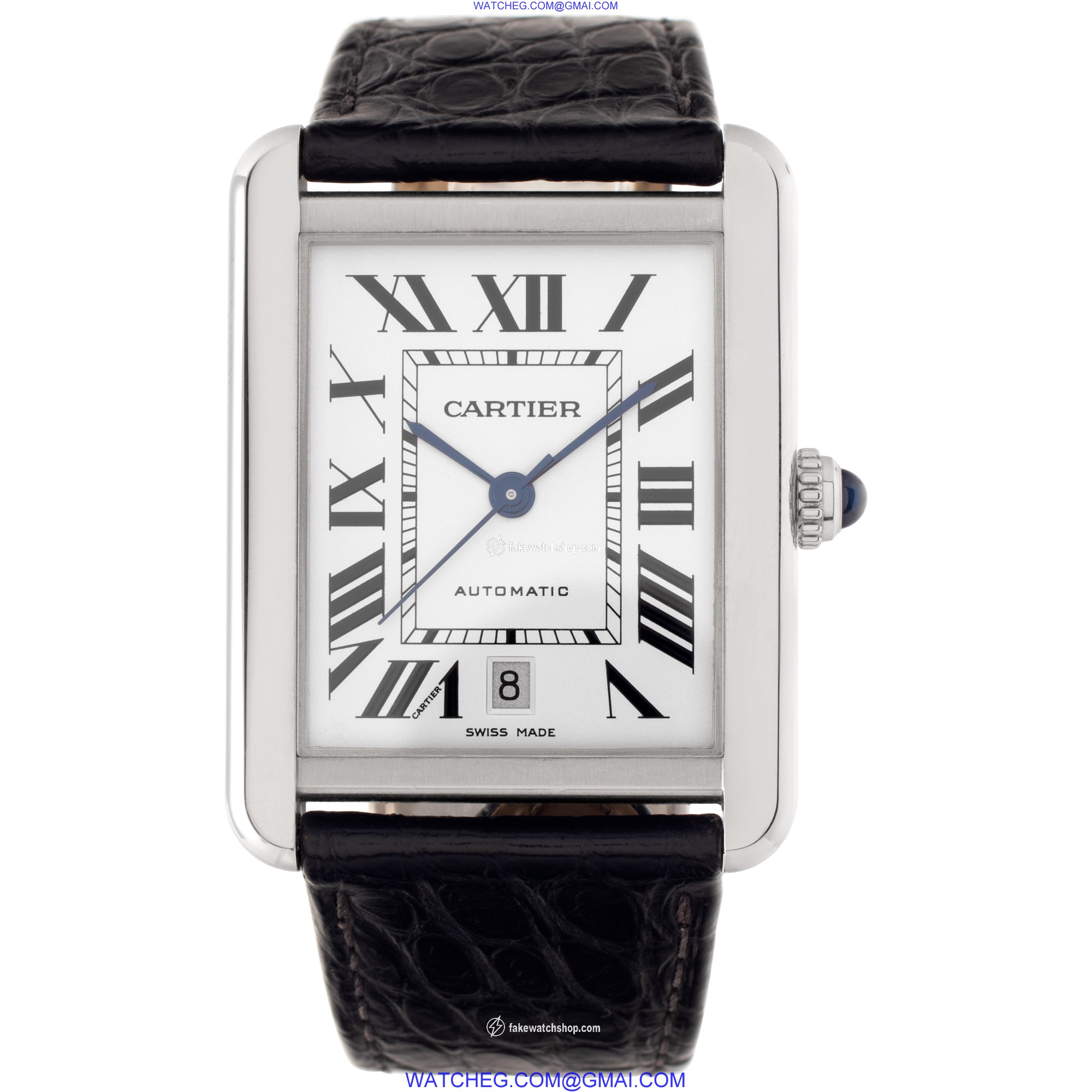 Cartier W5200027 Tank Solo Automatic Male Stainless Steel 2