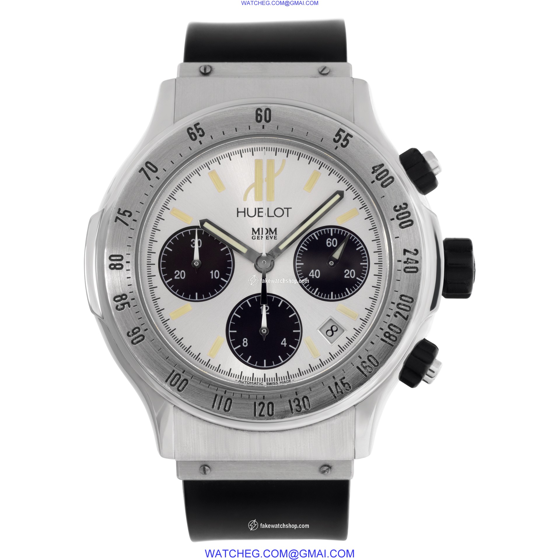 Hublot 1920.1 Super B Chronograph Automatic Unisex Stainless Steel 2