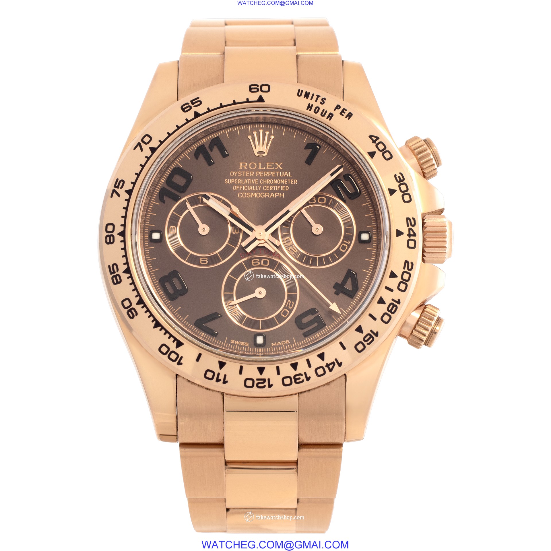 Rolex 116505 Daytona Automatic Female 18k rose gold 2