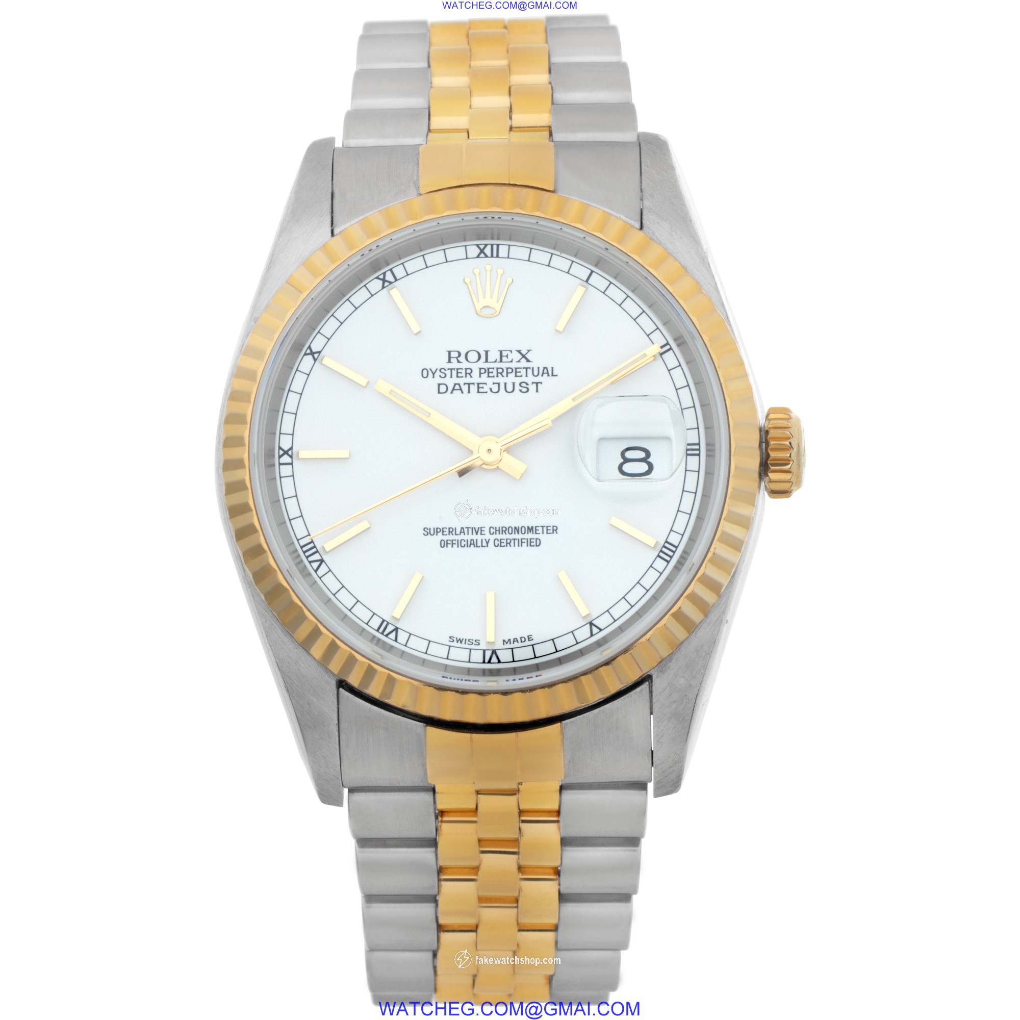 Rolex 16233 Datejust Automatic Unisex Stainless Steel 2