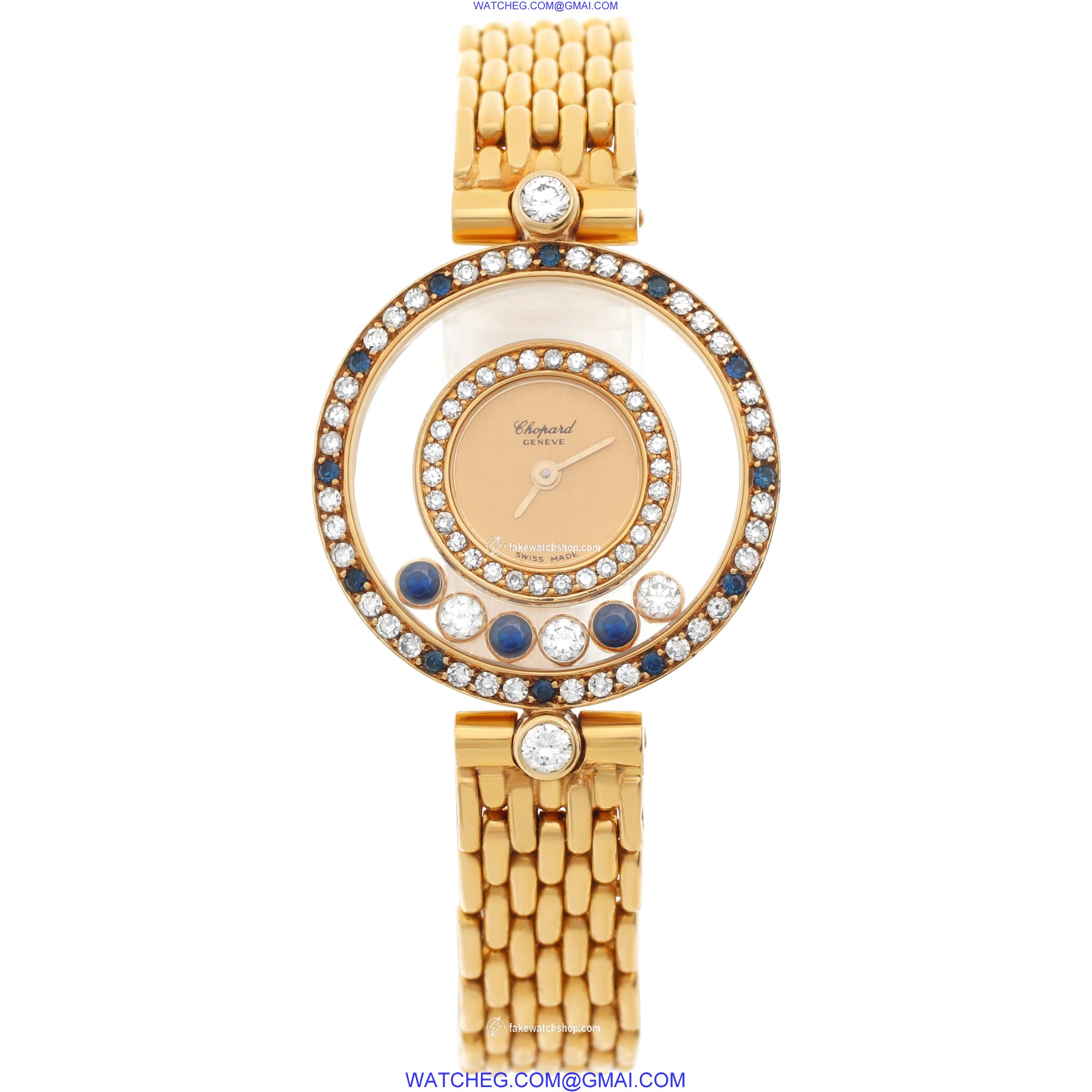Chopard 295084103 Happy Diamond Quartz Female 18k yellow gold 2