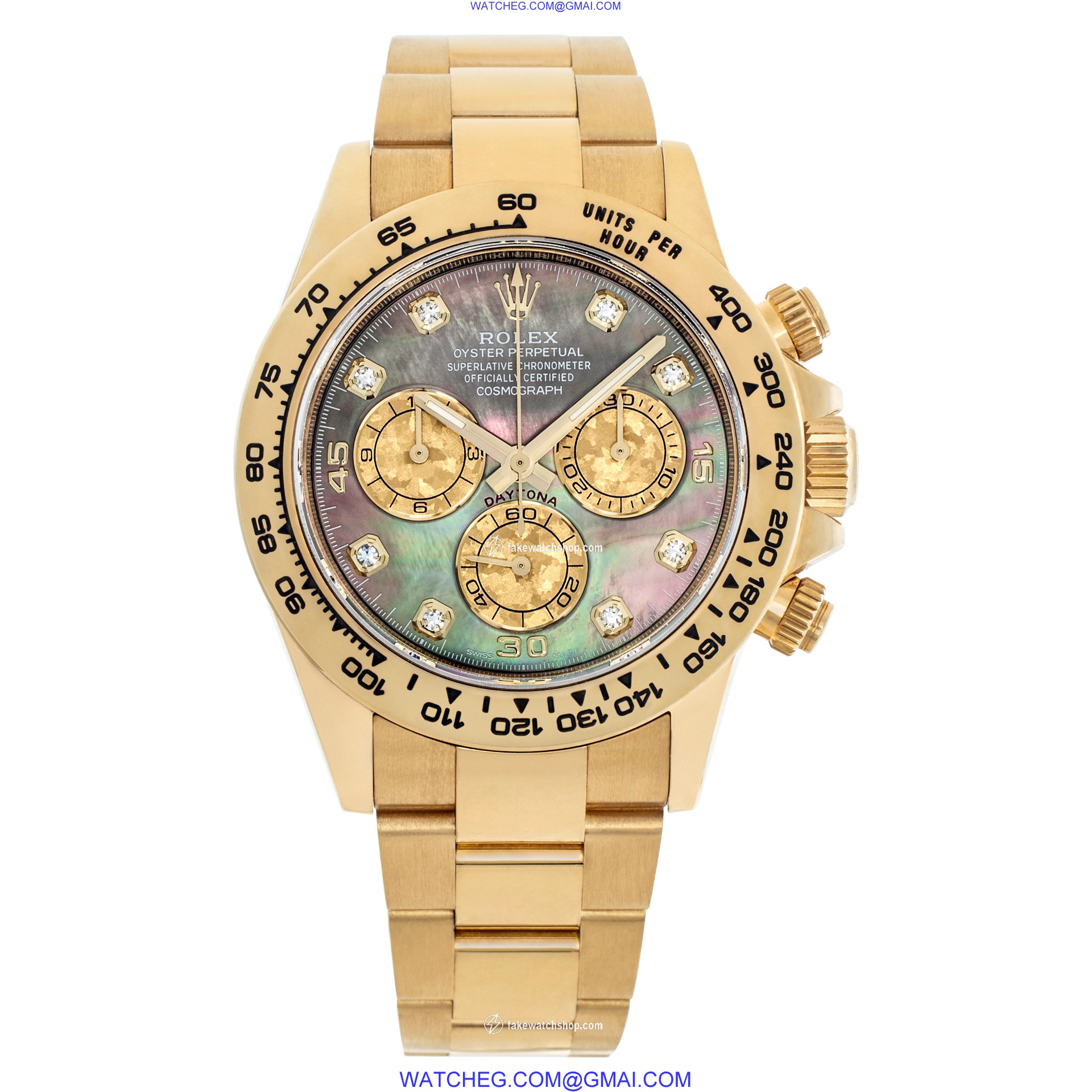 Rolex 116508 Daytona Automatic Male 18k yellow gold 2