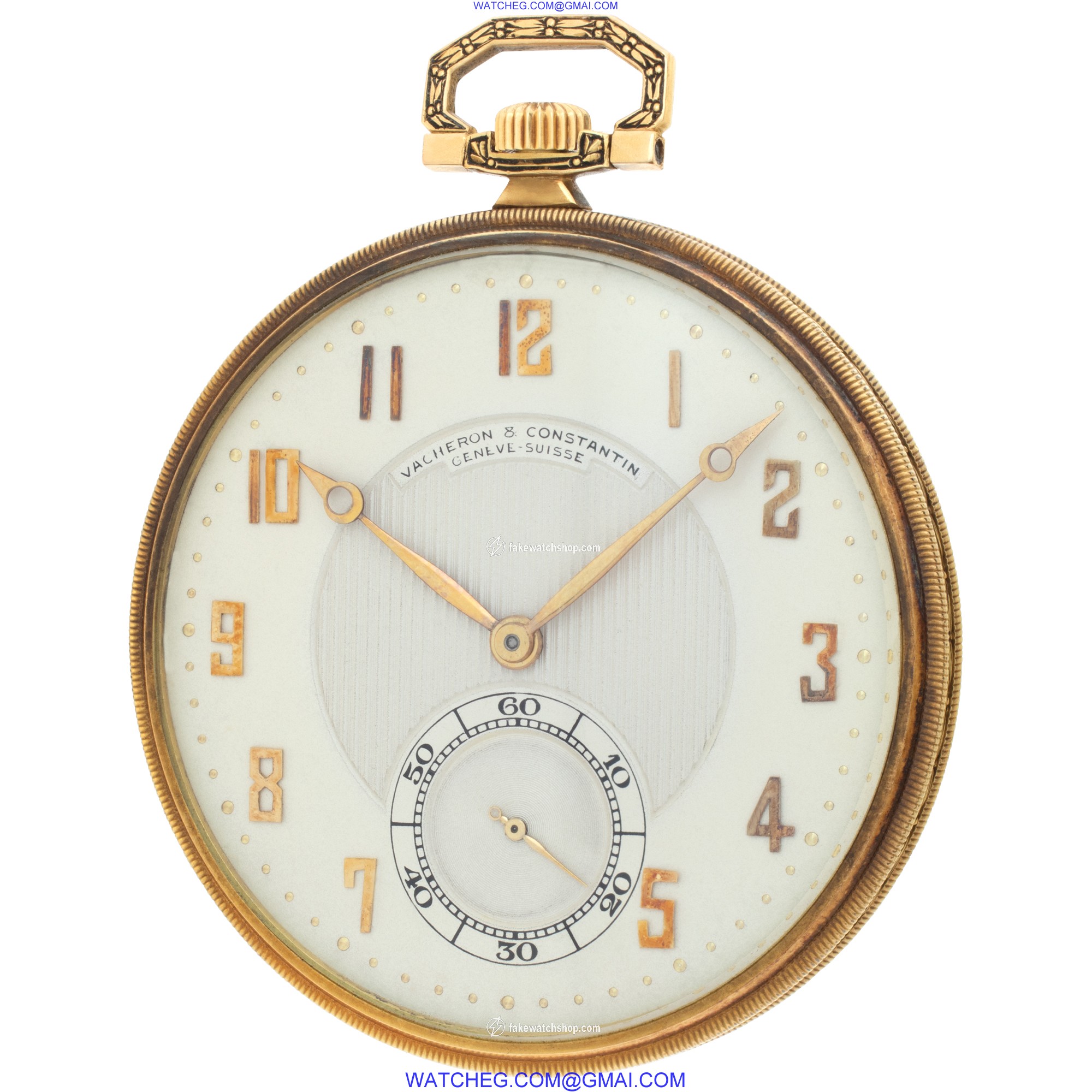 Vacheron Constantin 254959 pocket watch Manual Male 18k yellow gold 2