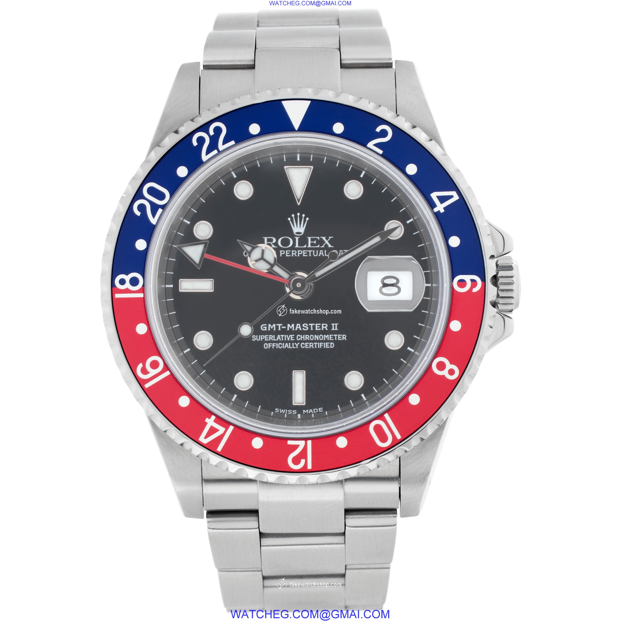 Rolex 16710 GMT-Master II Automatic Male Stainless Steel 2