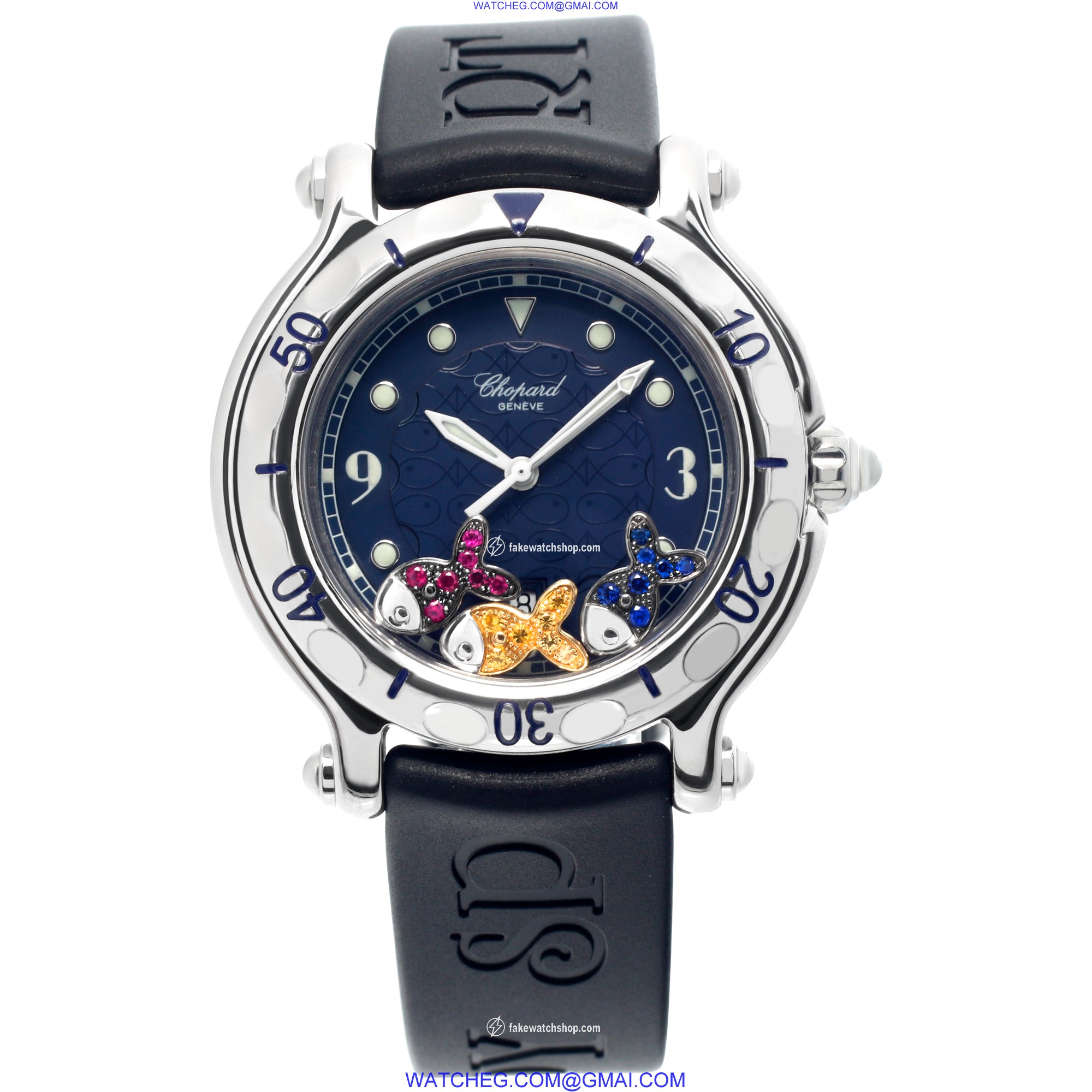 Chopard 27/8921-402 Happy Fish Quartz Female Stainless Steel 2