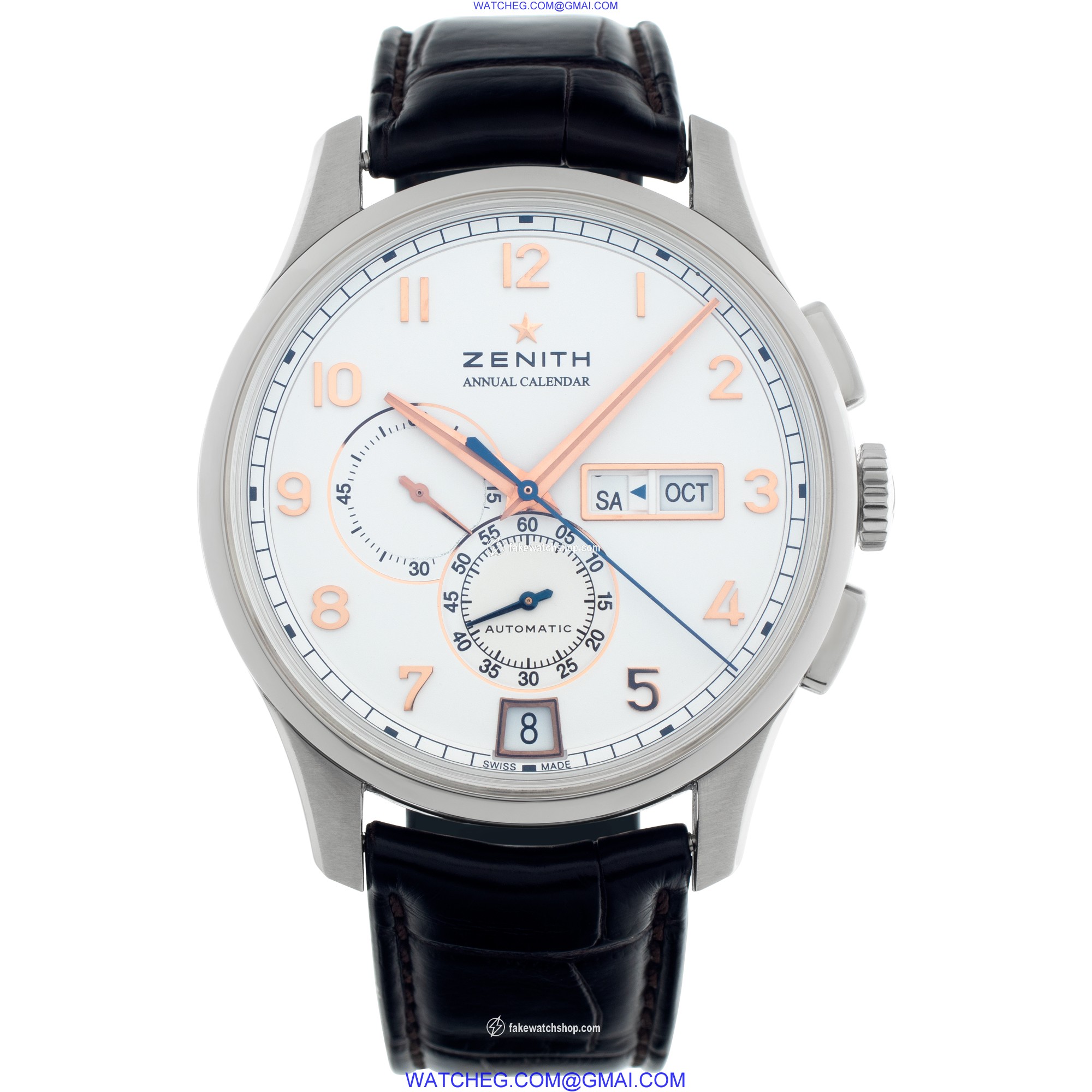 Zenith 03.2072.4054.01.c711 El Primero Automatic Male Stainless Steel 2