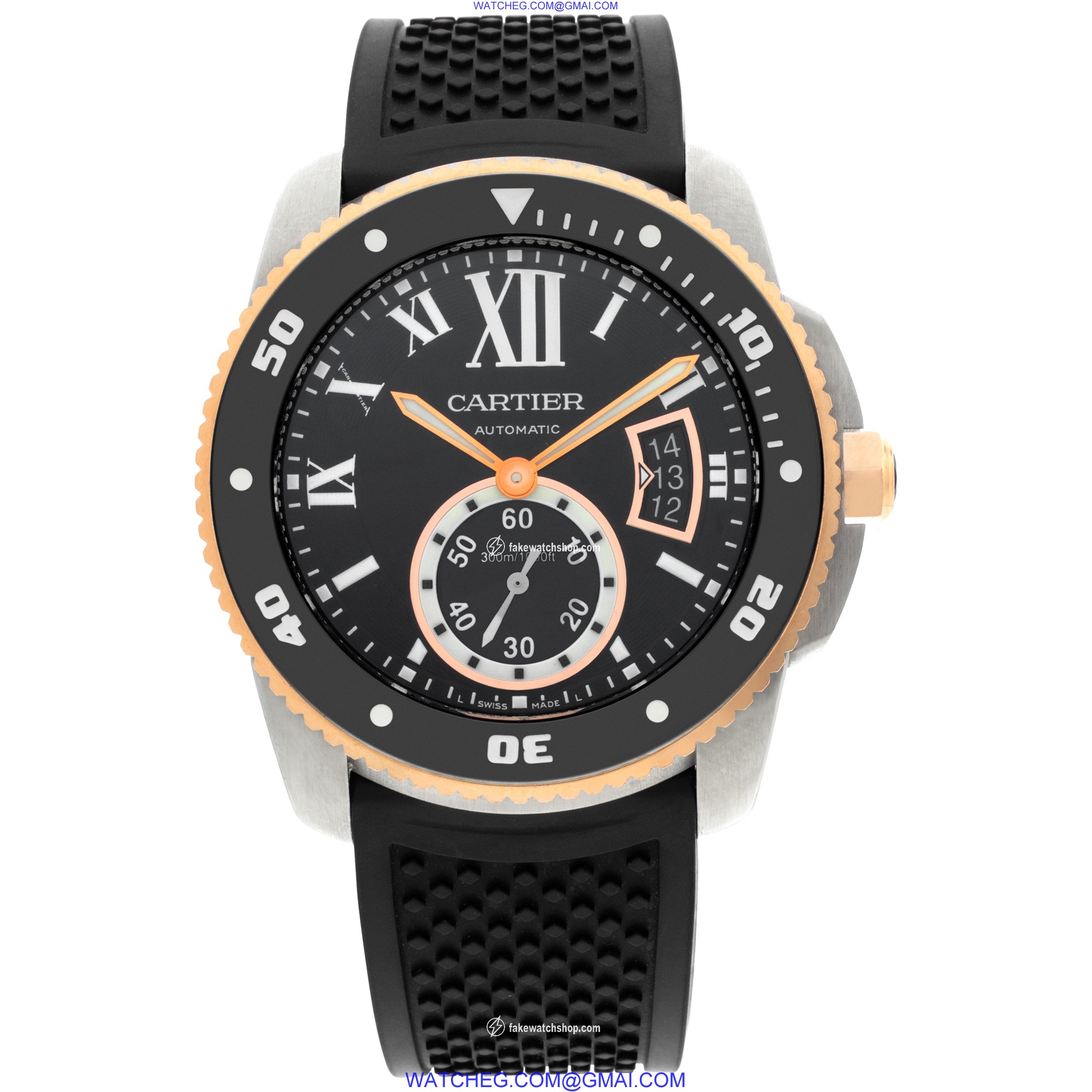 Cartier w7100055 Calibre Automatic Male Stainless Steel 2