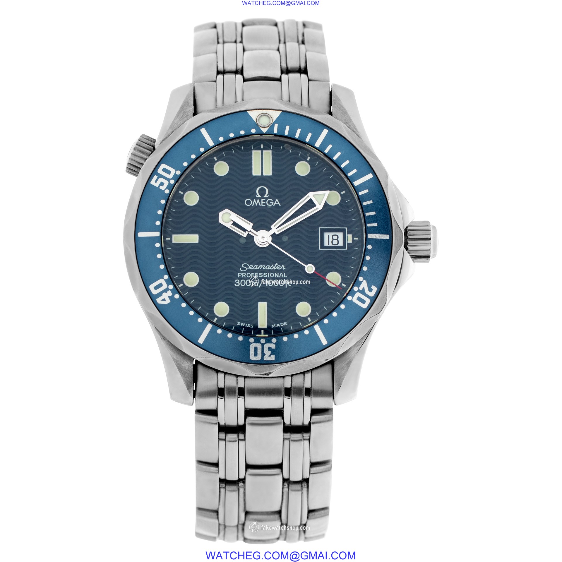 Omega 25618000 Seamaster Quartz Unisex Stainless Steel 2