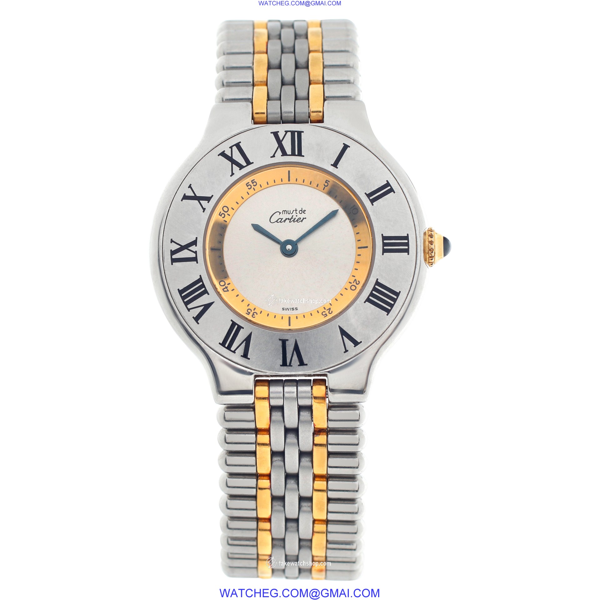 Cartier W10074F4 Must de Quartz Unisex Stainless Steel 2