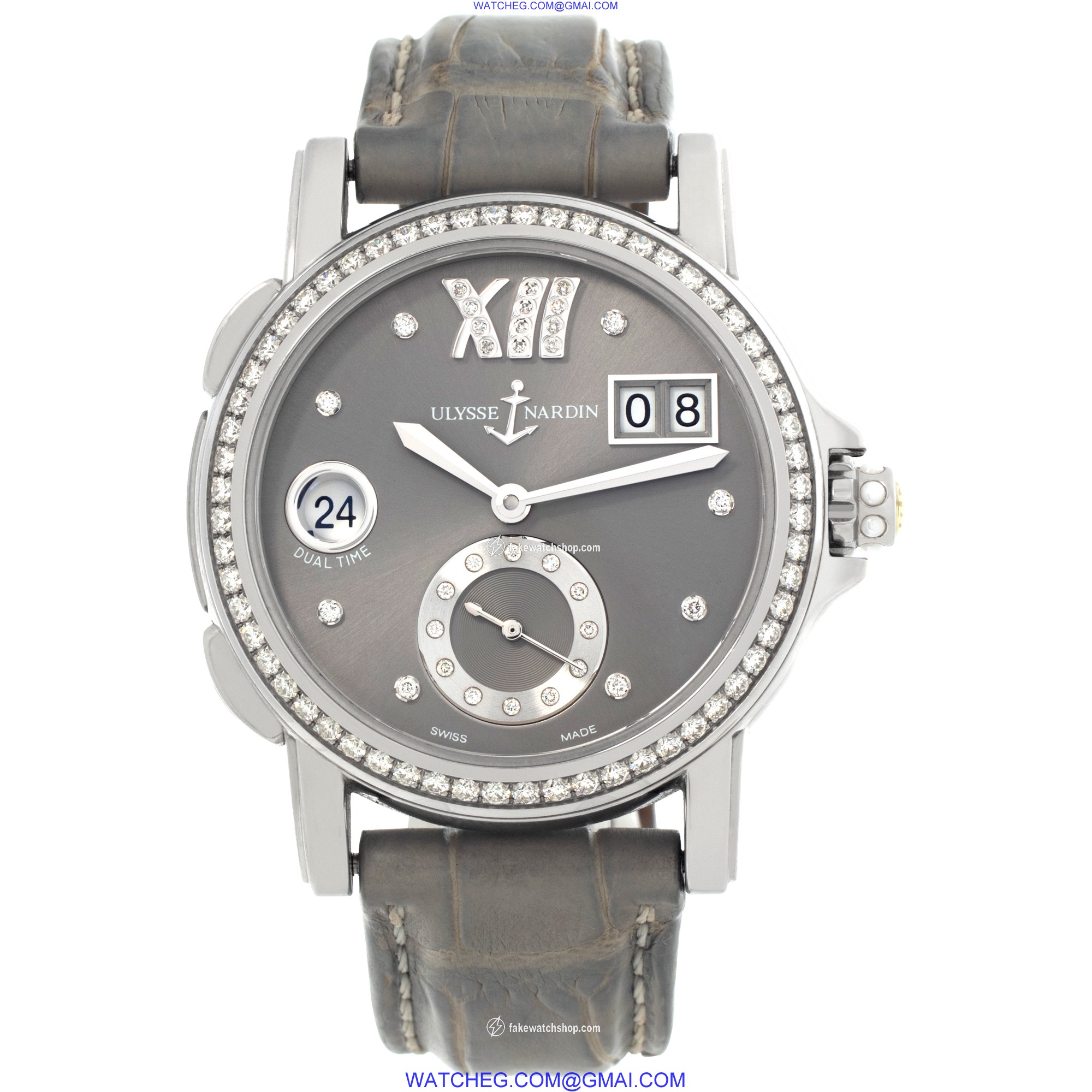 Ulysse Nardin 243-22 Big Date Automatic Female Stainless Steel 2