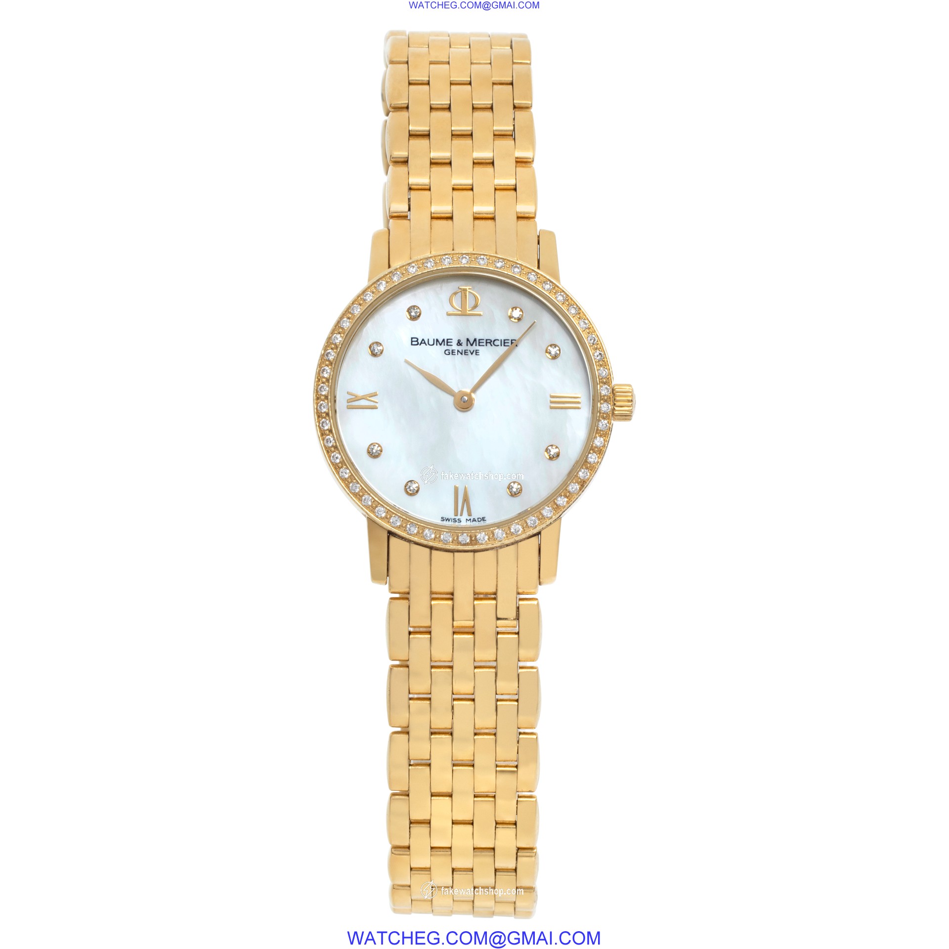 Baume & Mercier 4642807 Classic Quartz Female 18k yellow gold 2