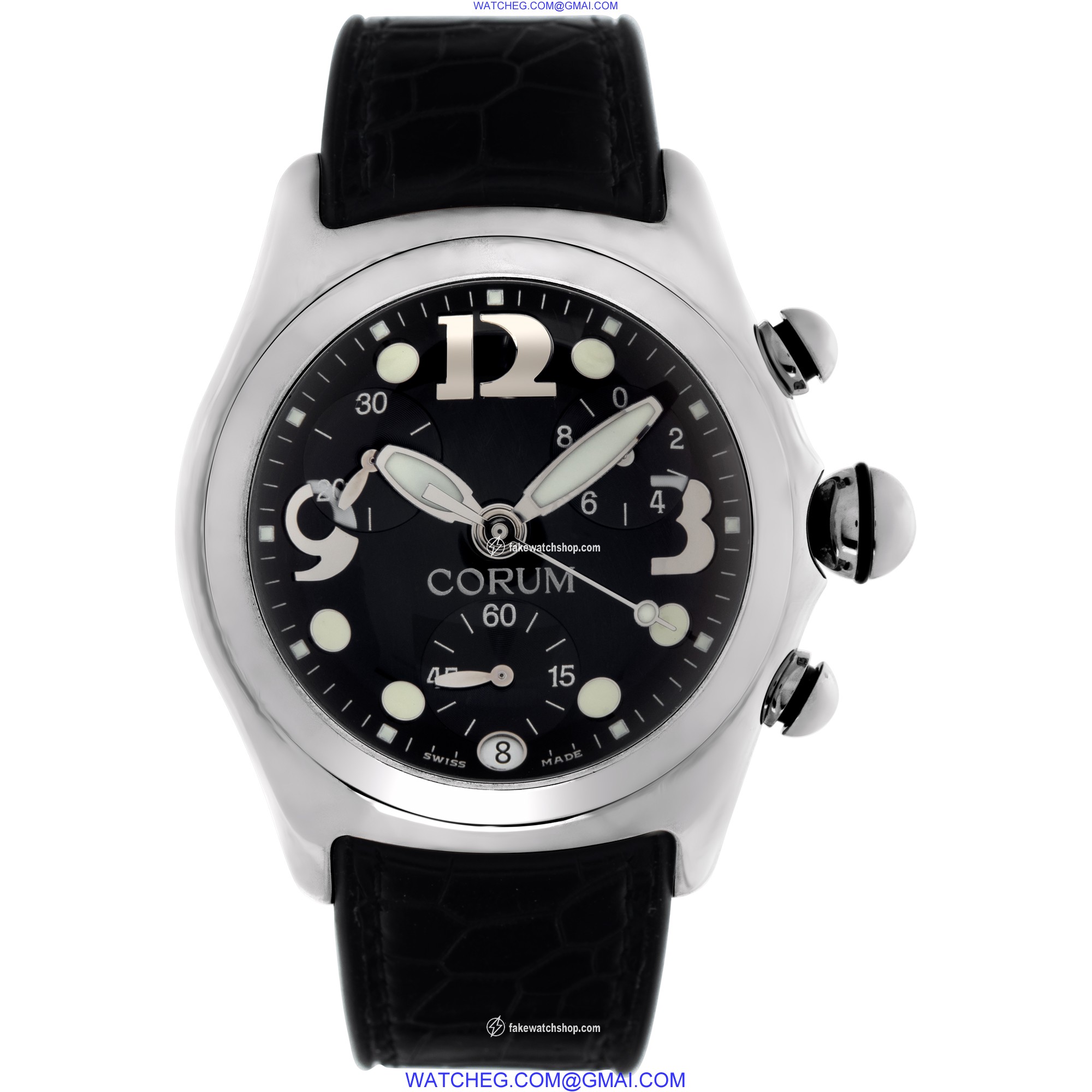 Corum 396.150.20 Bubble Quartz Male Stainless Steel 2