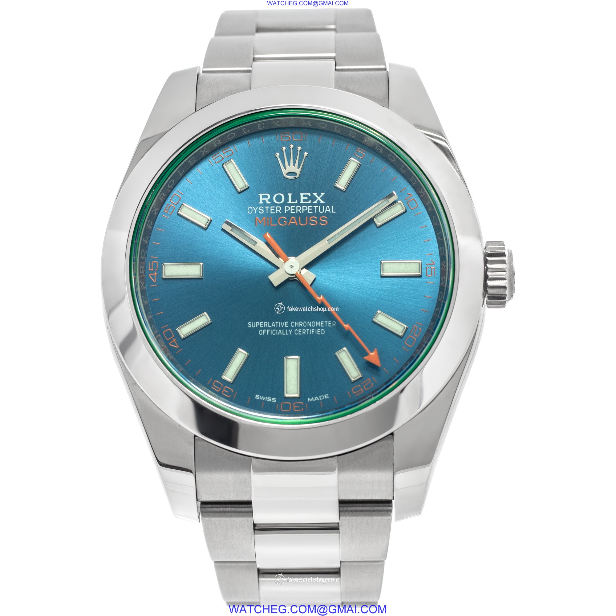 Rolex  116400GV Milgauss Automatic Male Stainless Steel 2