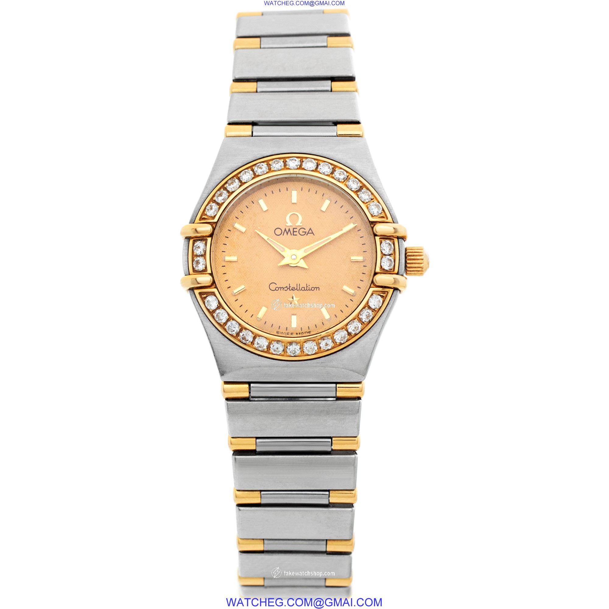 Omega 56900561 Constellation Quartz Female 18k gold & Stainless Steel 2