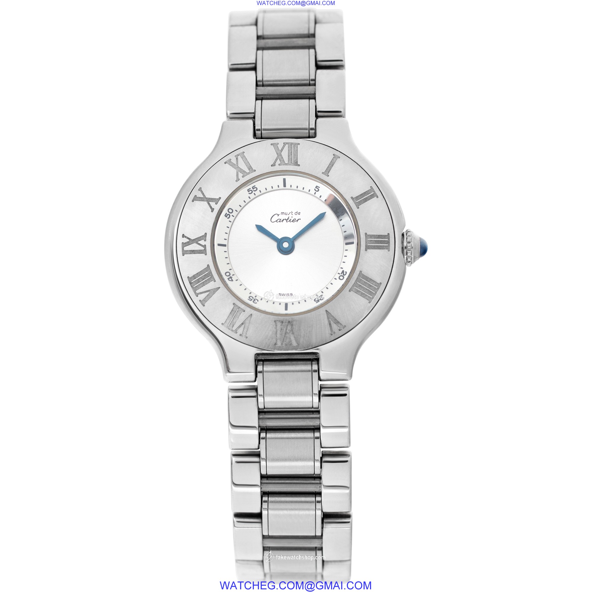 Cartier W10109T2 Must 21 Quartz Female Stainless Steel 2