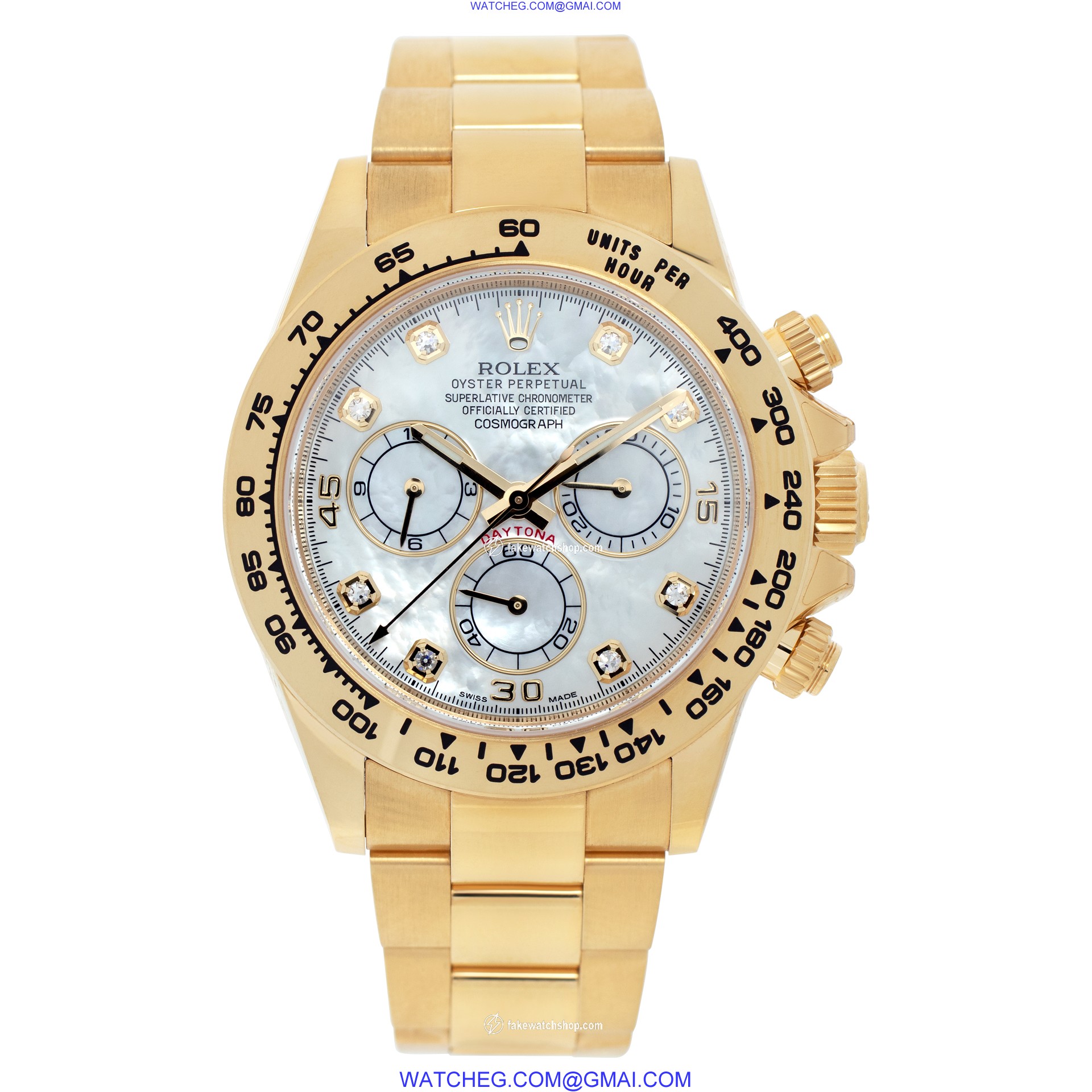 Rolex 116508 Daytona Automatic Male 18k yellow gold 2