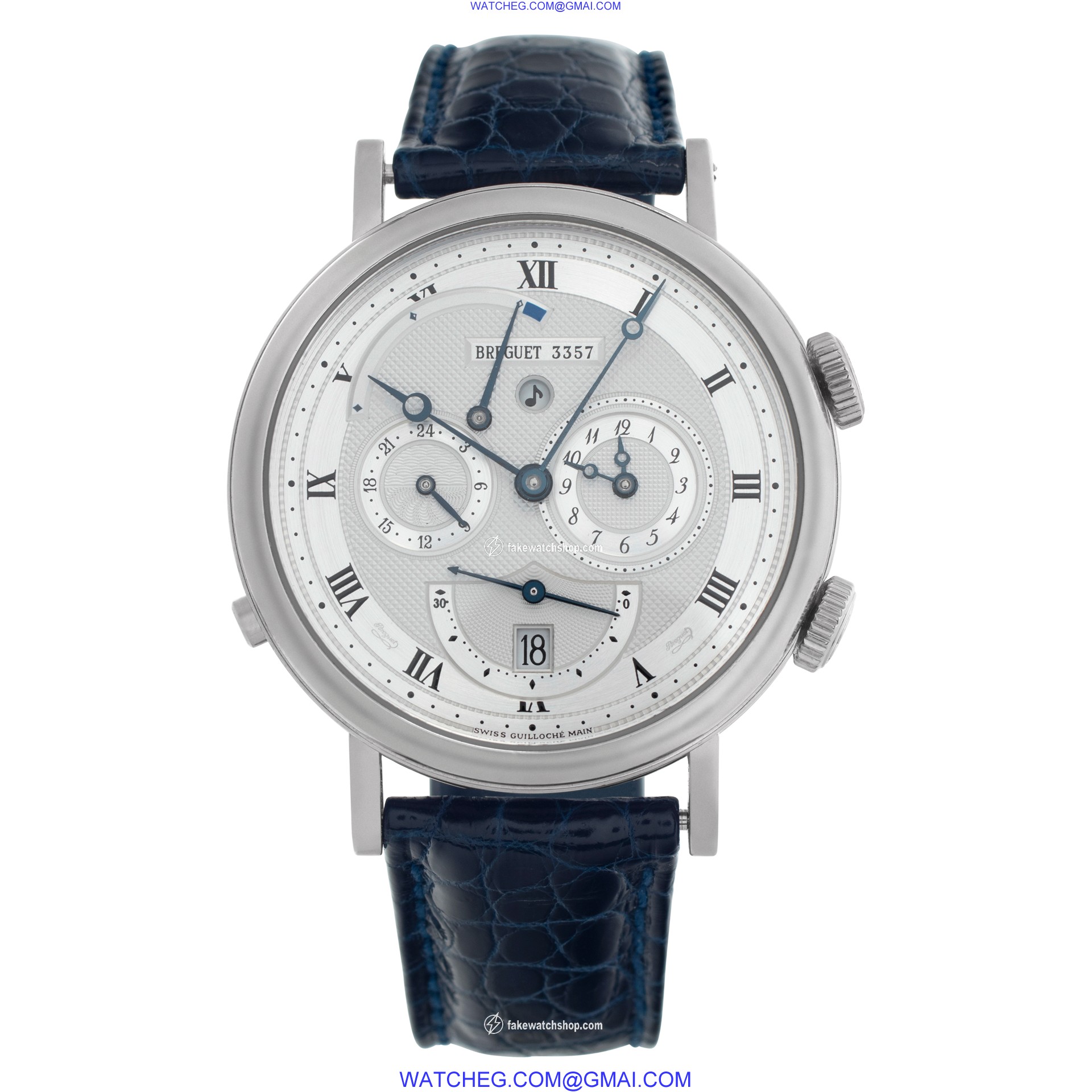 Breguet 5707 Le Reveil Du Tsar Automatic Male 18k White Gold 2