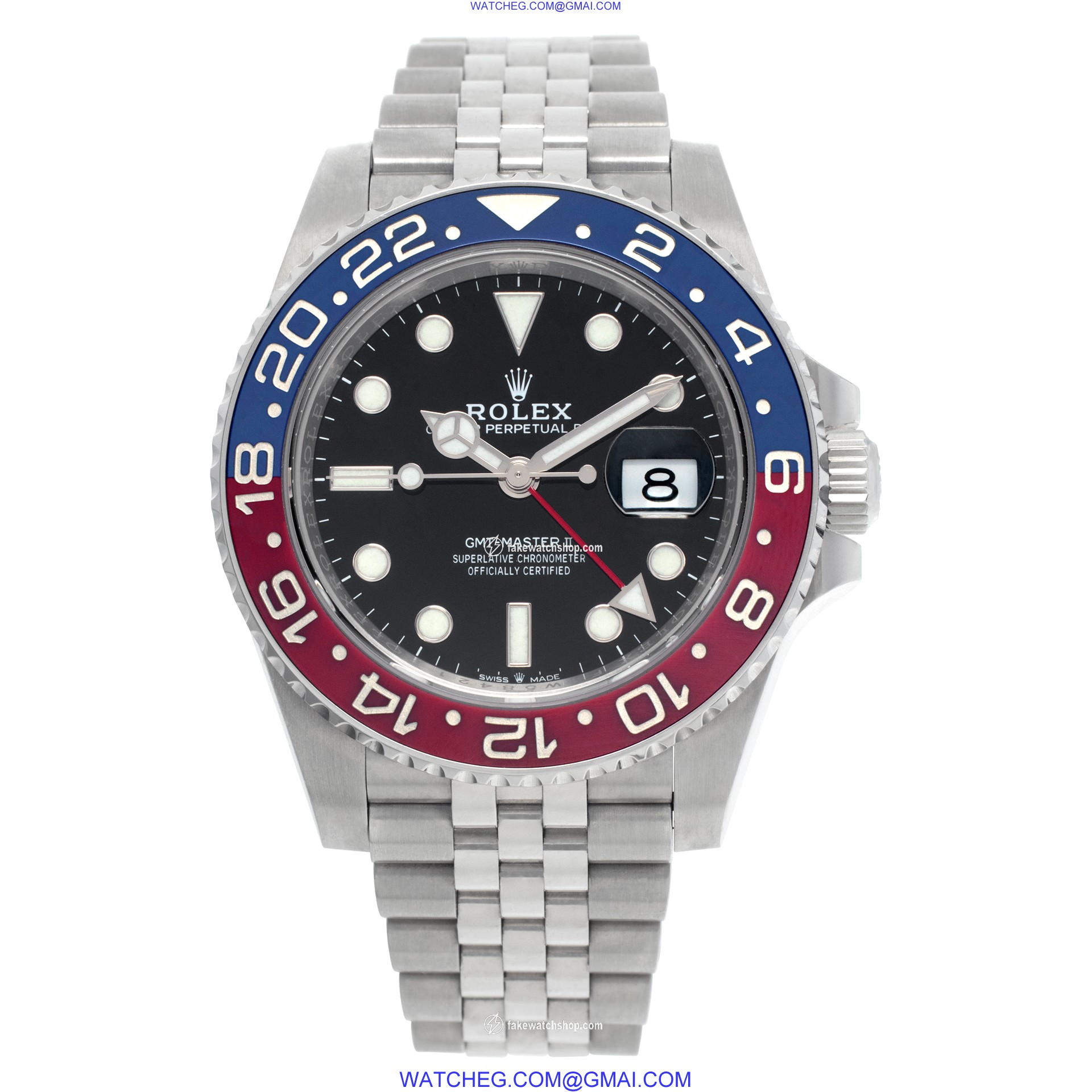 Rolex 126710 GMT Master II Pepsi Automatic Male Stainless Steel 2