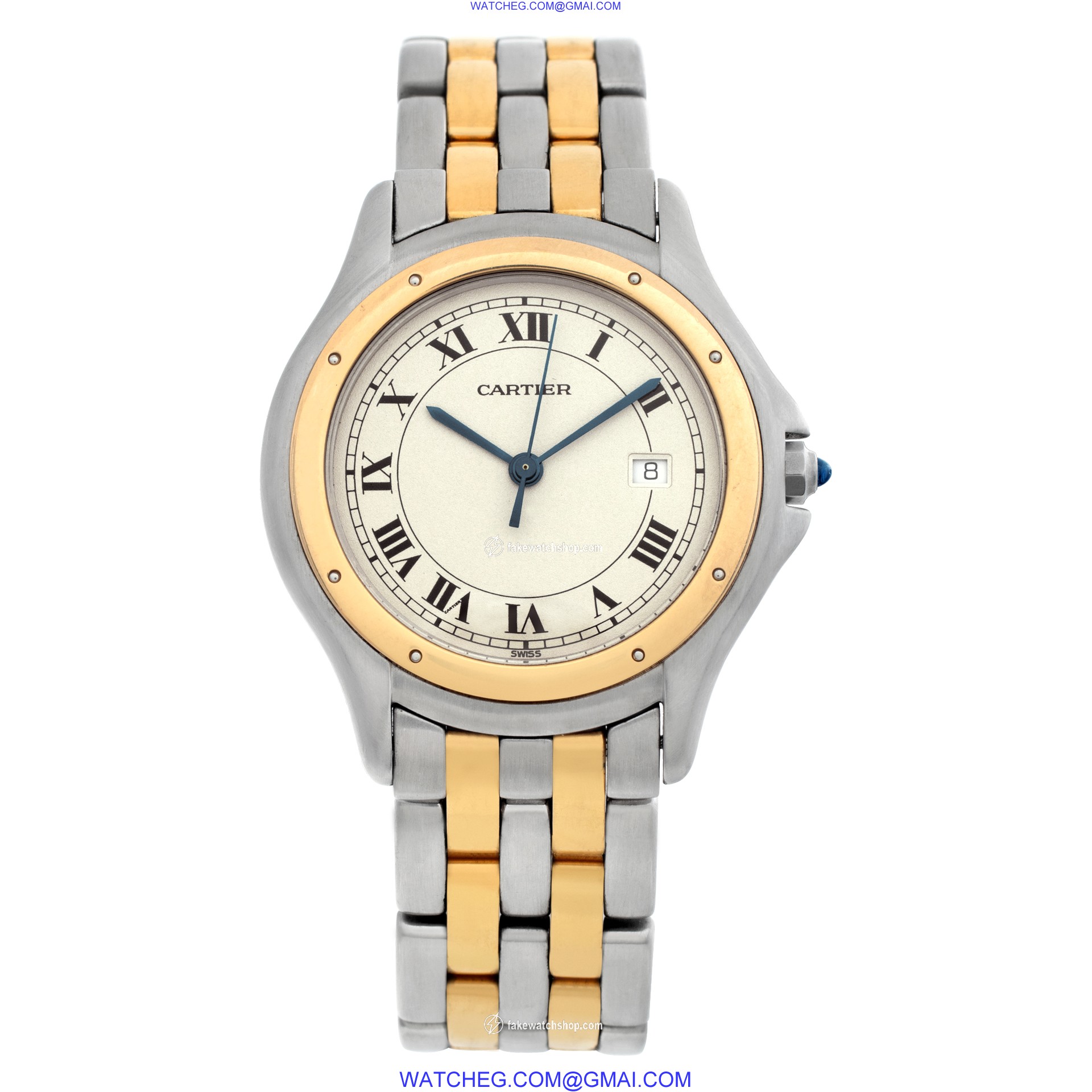 Cartier Cartier 24 Cougar Quartz Unisex Stainless Steel 2