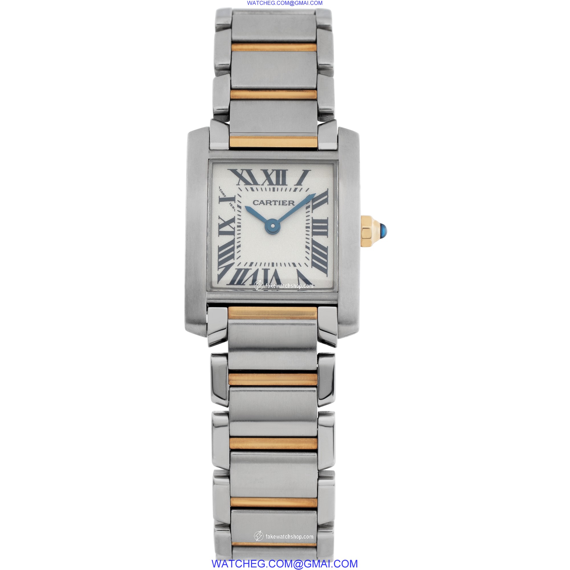 Cartier W51007Q4 Tank Francaise Quartz Female Stainless Steel 2