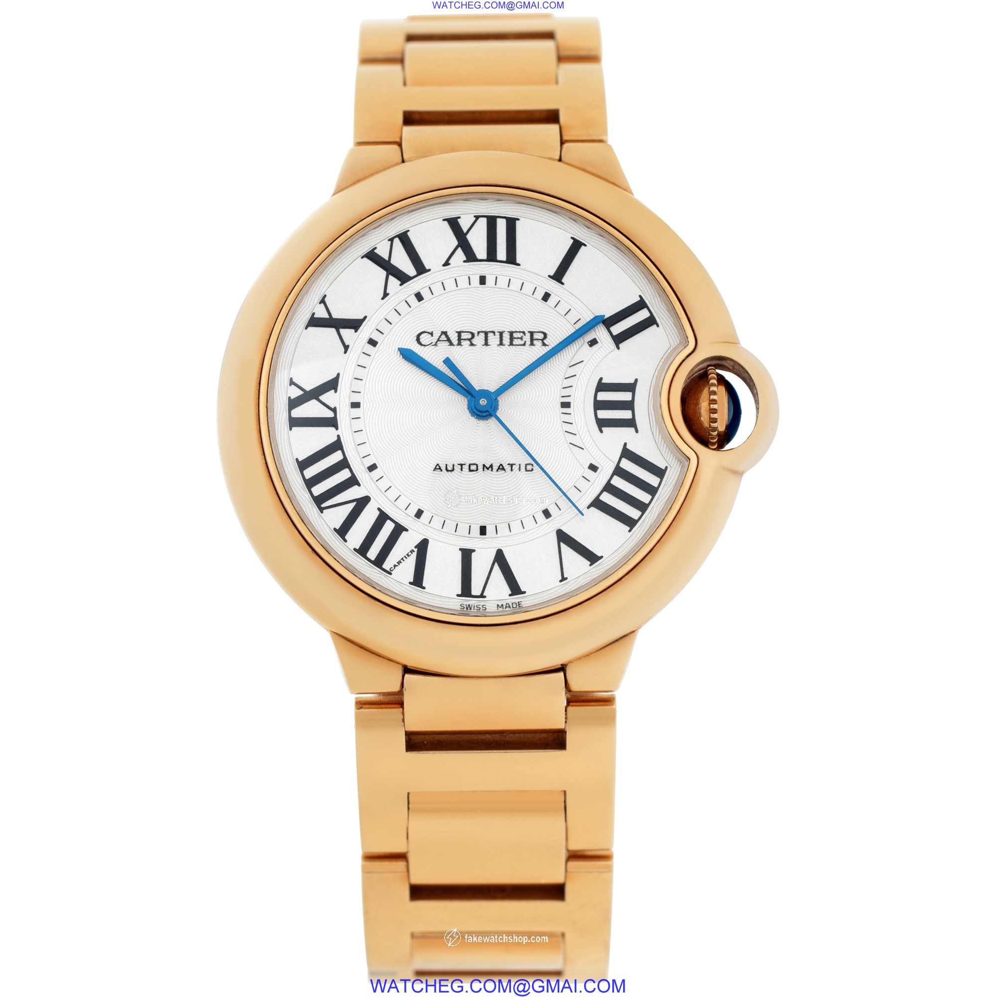 Cartier WGBB0011 Ballon Bleu Automatic Unisex 18k yellow gold 2