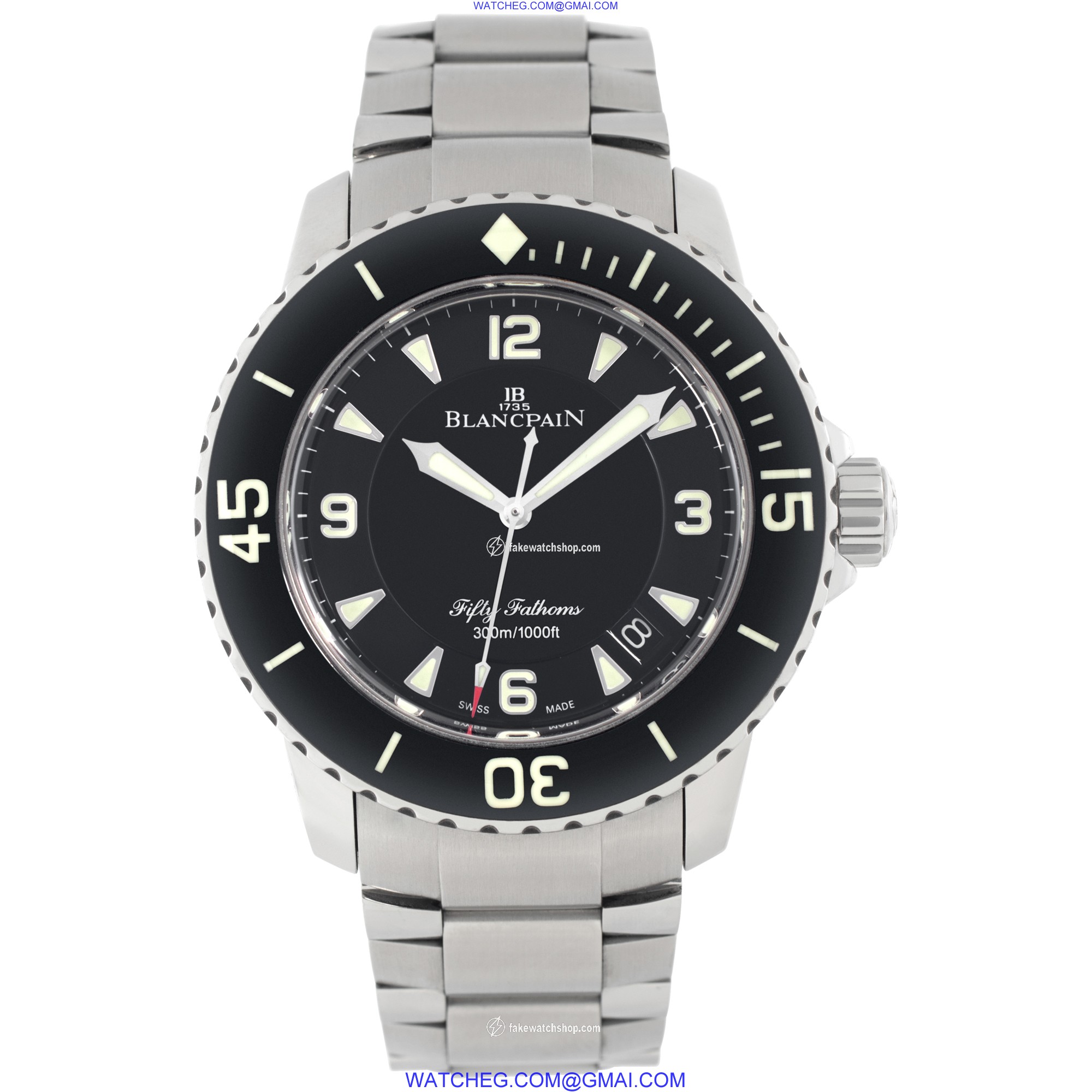Blancpain 5015-1130-71 Fifty Fathoms Automatic Male Stainless Steel 2