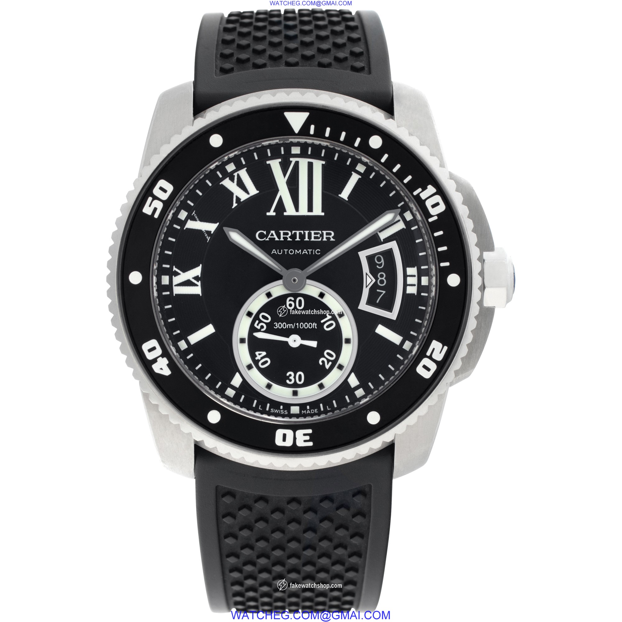 Cartier W7100056 Calibre Automatic Female Stainless Steel 2