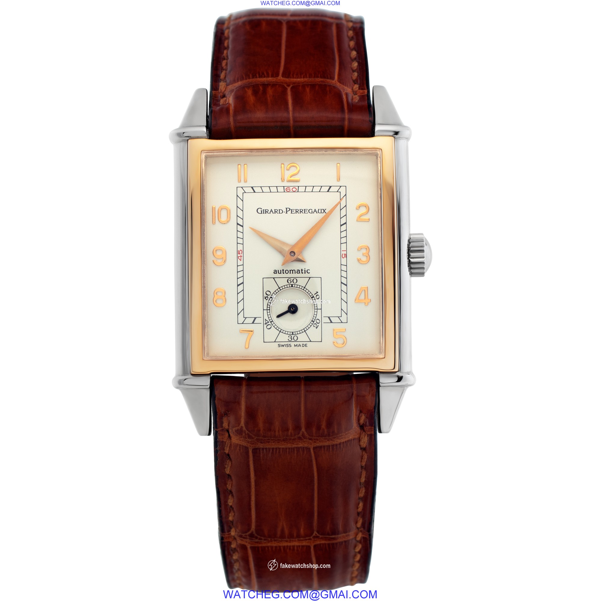 Girard Perregaux 2594 Vintage 1945 Automatic Male stainless steel & rose gold 2