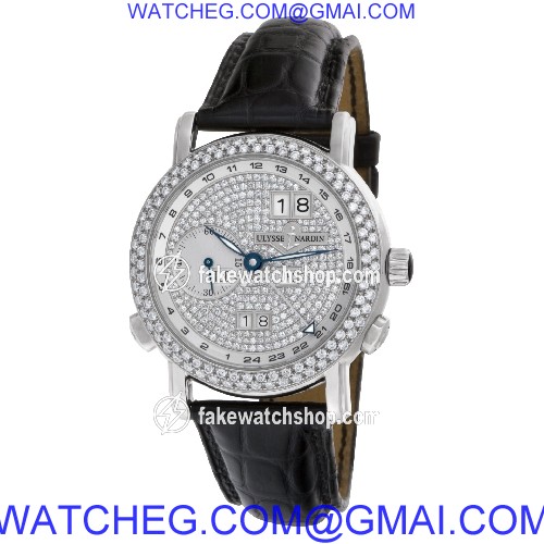 Ulysse Nardin 320-22 GMT-Master II Automatic Male 18k White Gold 3
