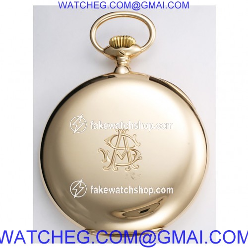 IWC 568502 pocket watch Manual Male 14k yellow gold 3