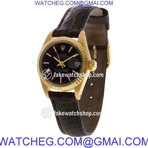 Rolex 6917 Datejust Automatic Female 18k Yellow Gold 3