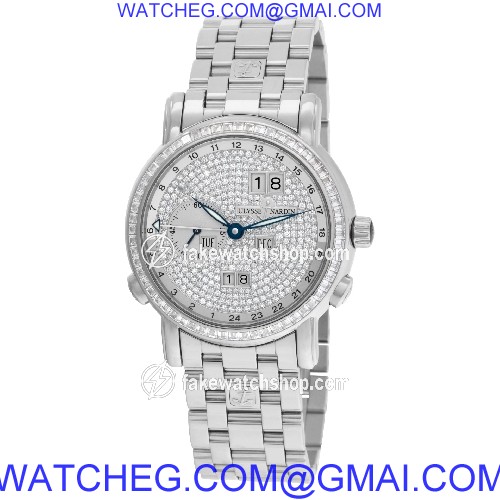 Ulysse Nardin 320-8 GMT-Master II Automatic Male 18k White Gold 3