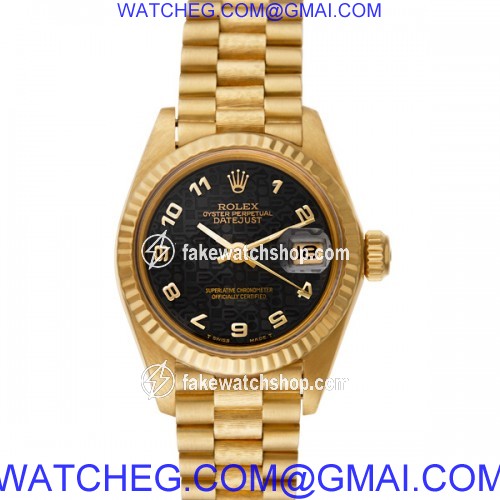 Rolex 6917 Datejust Automatic Female 18k yellow gold 3