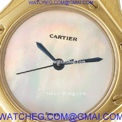 Cartier 60045 Santos Automatic Female 18k yellow gold 3