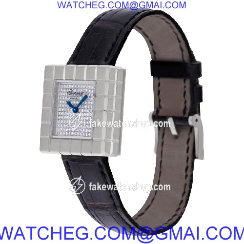 Chopard 127407-1003 Ice Cube Quartz Female 18k yellow gold 3